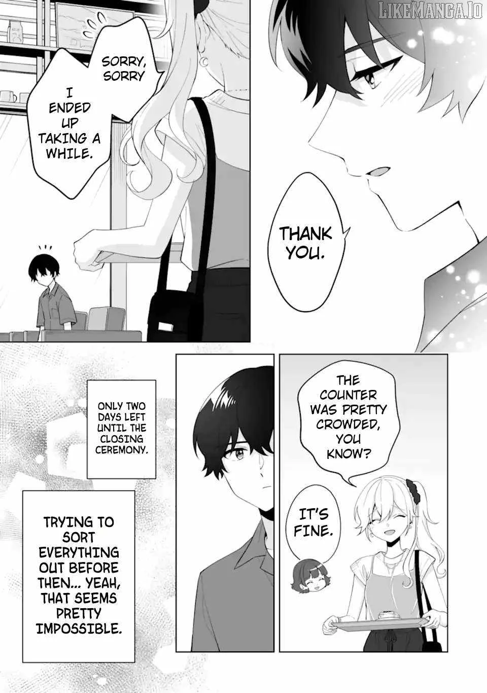 Please Leave Me Alone (For Some Reason, She Wants to Change a Lone Wolf's Helpless High School Life.) Chapter 30.3 page 9