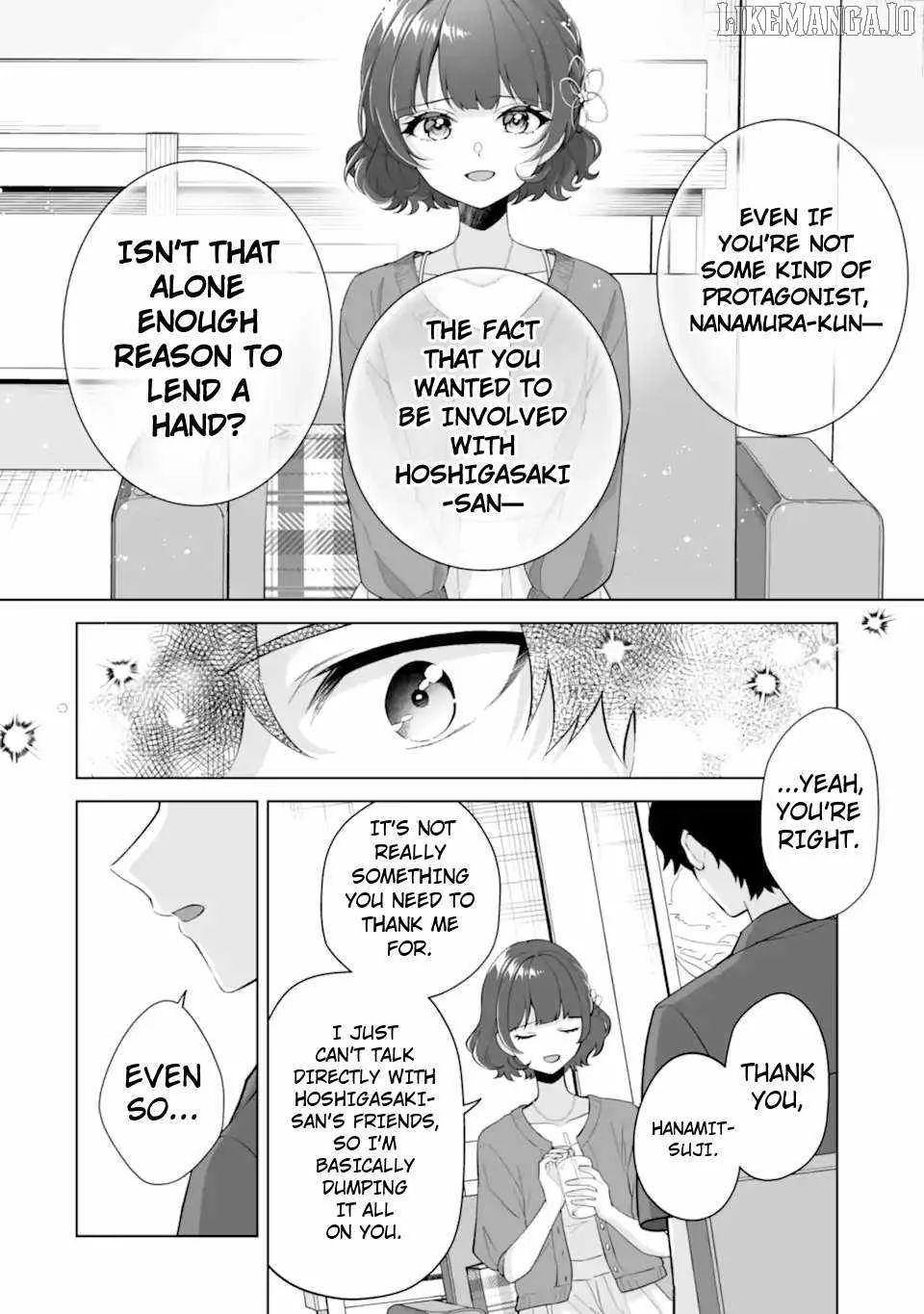 Please Leave Me Alone (For Some Reason, She Wants to Change a Lone Wolf's Helpless High School Life.) Chapter 30.3 page 8