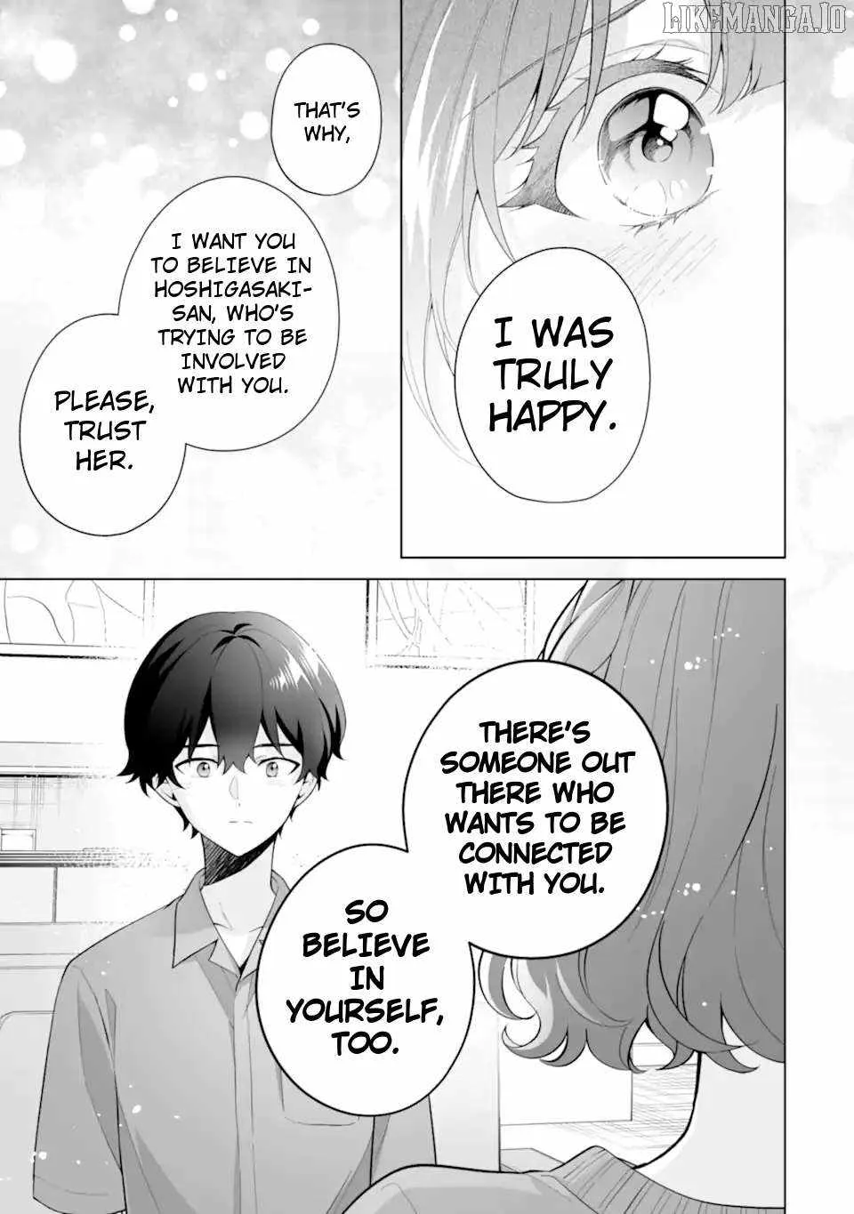Please Leave Me Alone (For Some Reason, She Wants to Change a Lone Wolf's Helpless High School Life.) Chapter 30.3 page 7