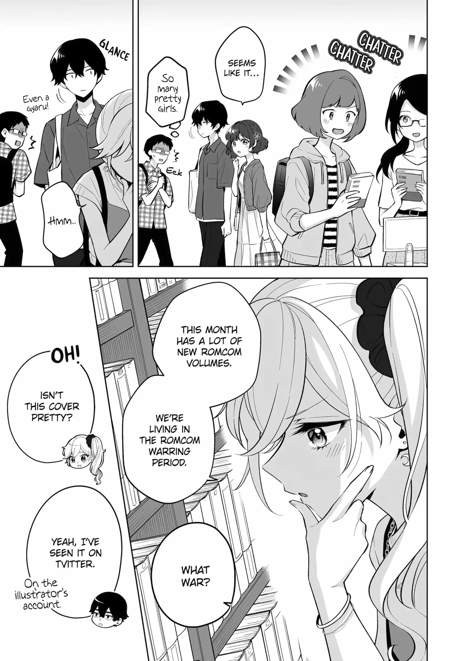 Please Leave Me Alone (For Some Reason, She Wants to Change a Lone Wolf's Helpless High School Life.) Chapter 30.2 page 3