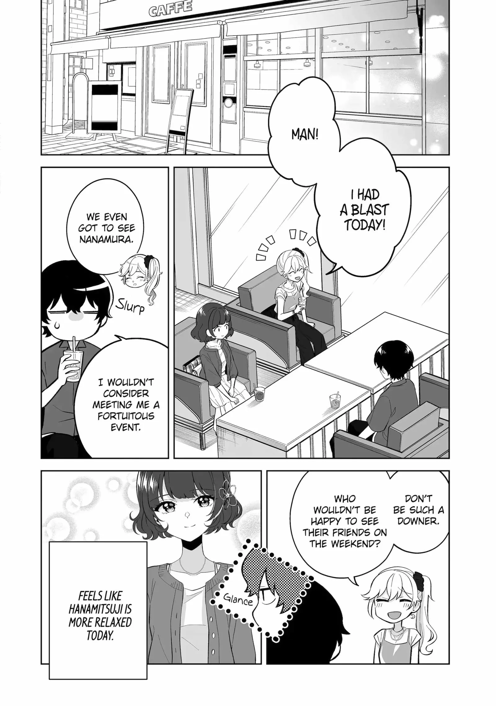 Please Leave Me Alone (For Some Reason, She Wants to Change a Lone Wolf's Helpless High School Life.) Chapter 30.2 page 6