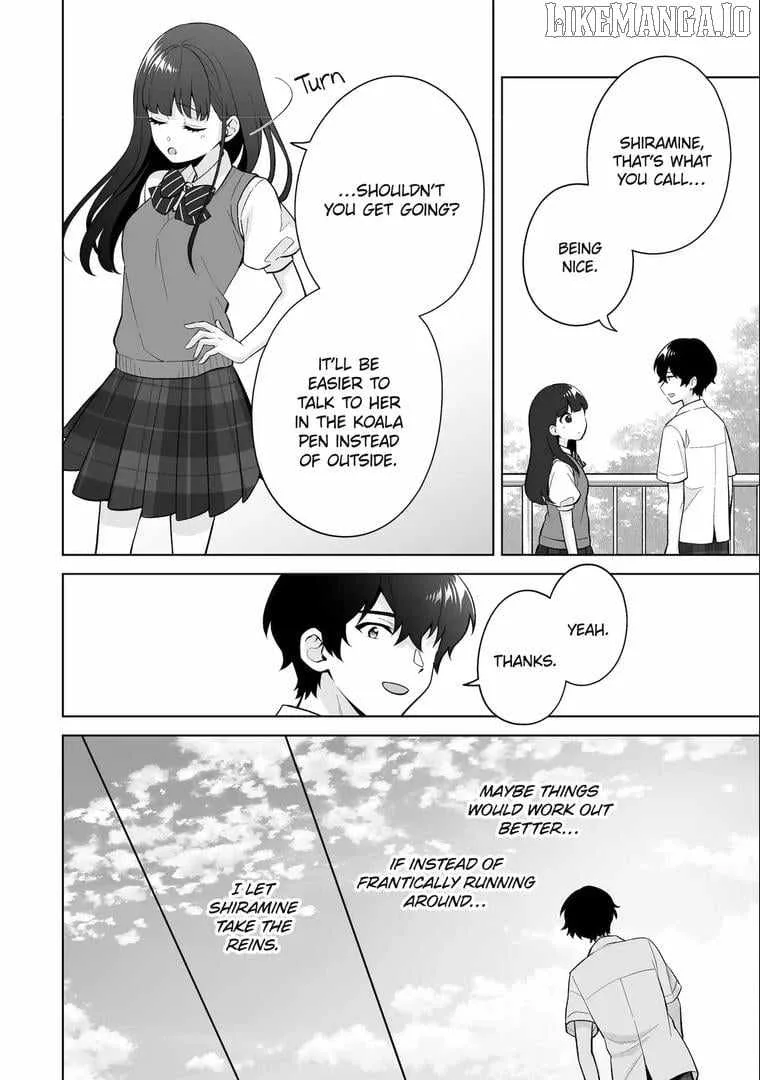 Please Leave Me Alone (For Some Reason, She Wants to Change a Lone Wolf's Helpless High School Life.) Chapter 31 page 8