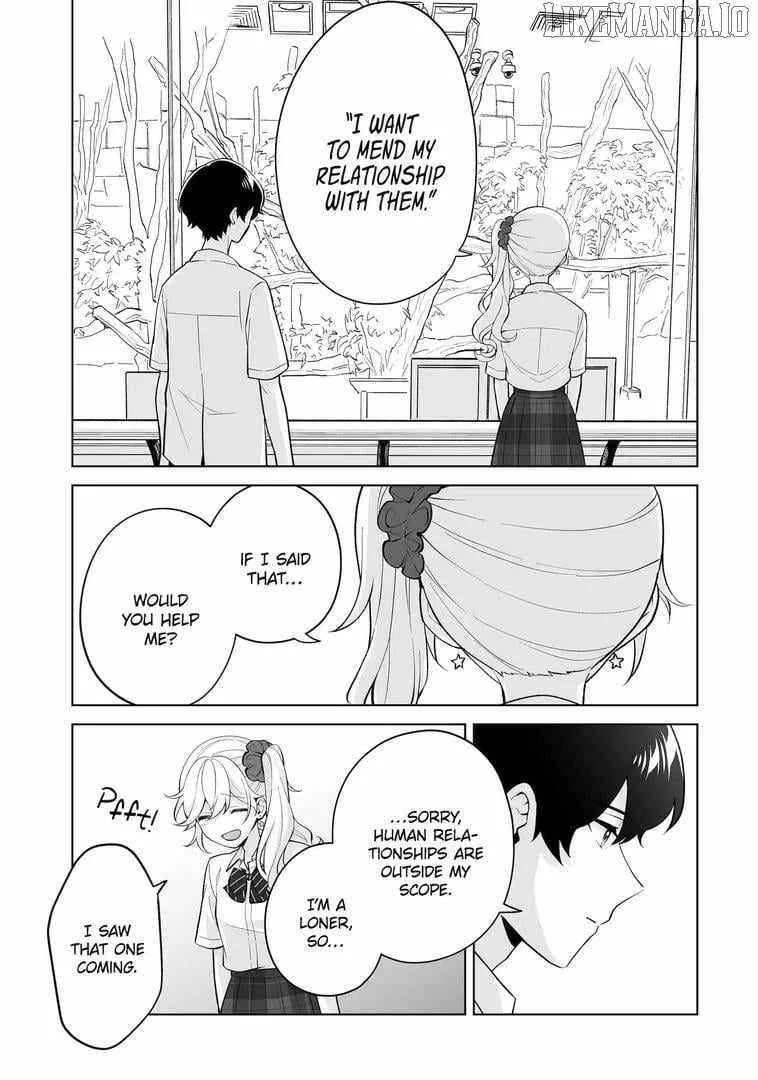 Please Leave Me Alone (For Some Reason, She Wants to Change a Lone Wolf's Helpless High School Life.) Chapter 31 page 13