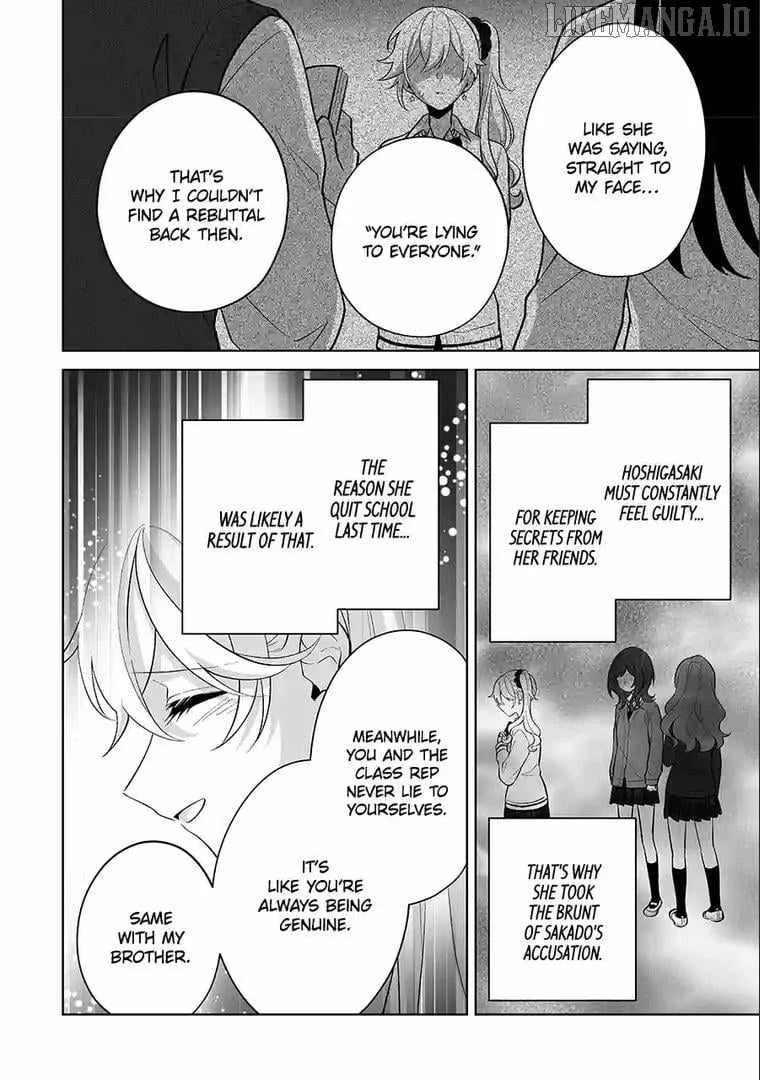 Please Leave Me Alone (For Some Reason, She Wants to Change a Lone Wolf's Helpless High School Life.) Chapter 31 page 16