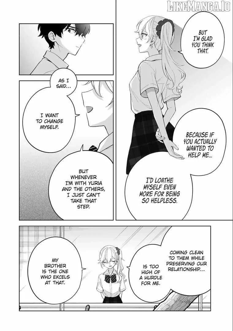 Please Leave Me Alone (For Some Reason, She Wants to Change a Lone Wolf's Helpless High School Life.) Chapter 31 page 14