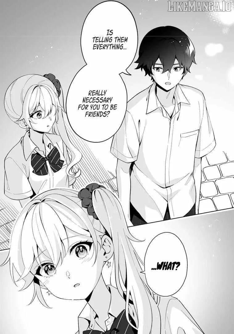 Please Leave Me Alone (For Some Reason, She Wants to Change a Lone Wolf's Helpless High School Life.) Chapter 31 page 19