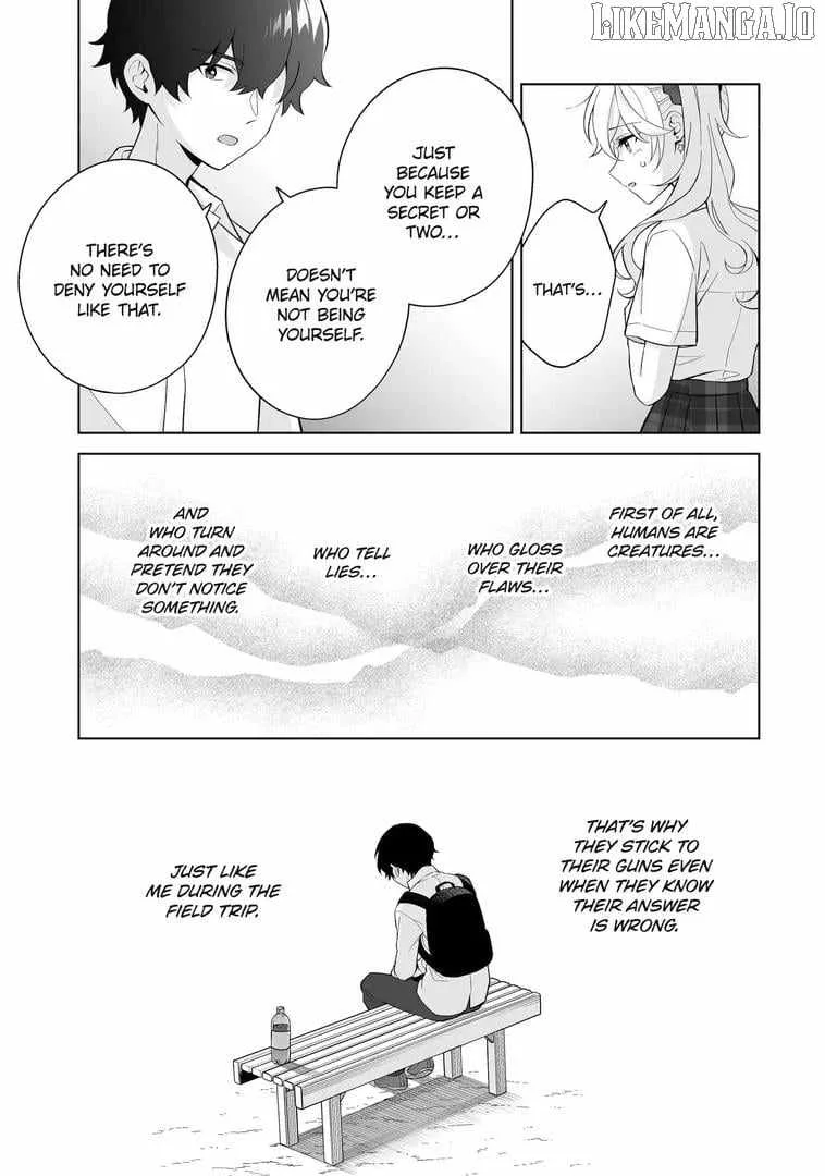 Please Leave Me Alone (For Some Reason, She Wants to Change a Lone Wolf's Helpless High School Life.) Chapter 31 page 23