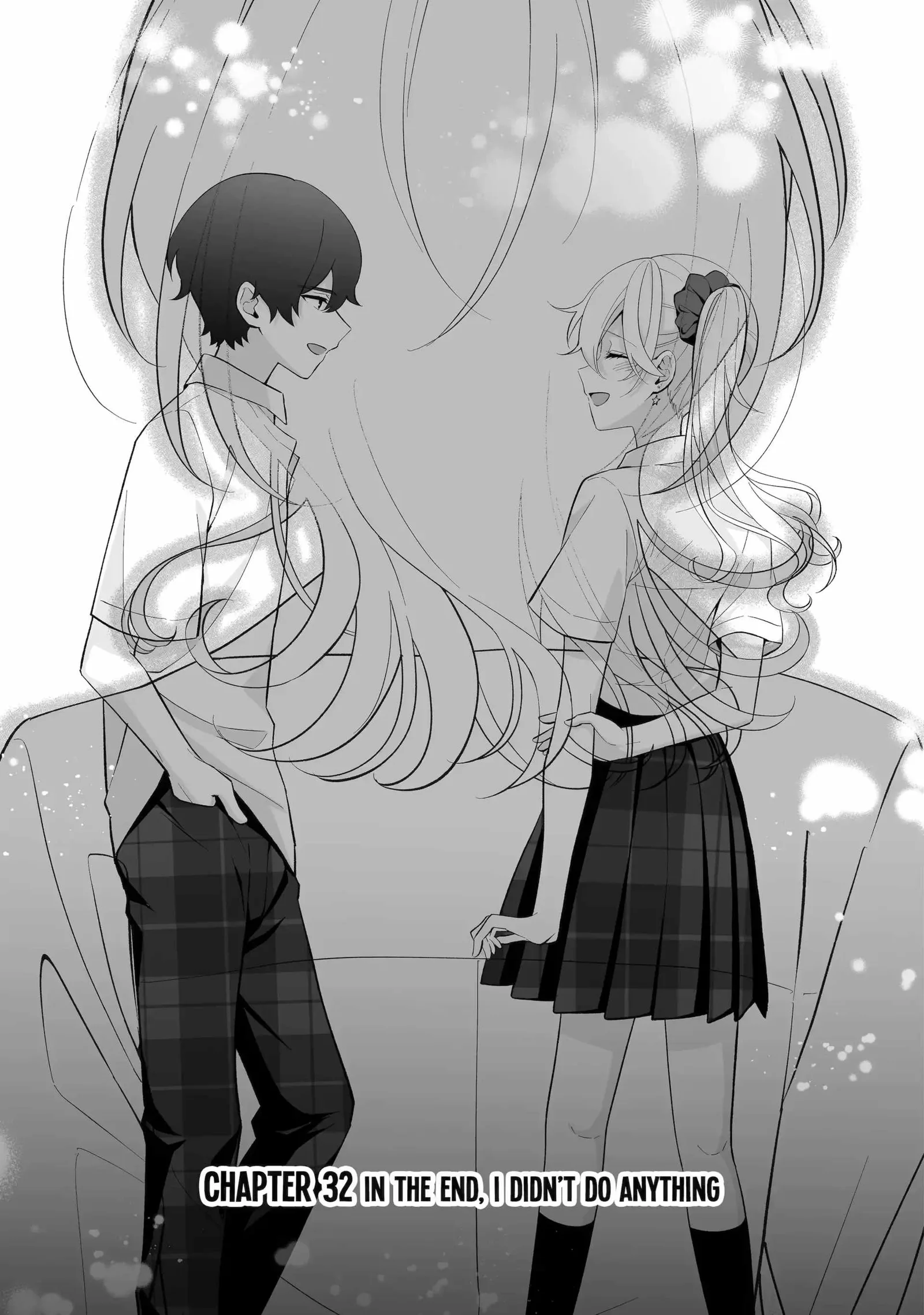 Please Leave Me Alone (For Some Reason, She Wants to Change a Lone Wolf's Helpless High School Life.) Chapter 32.1 page 1