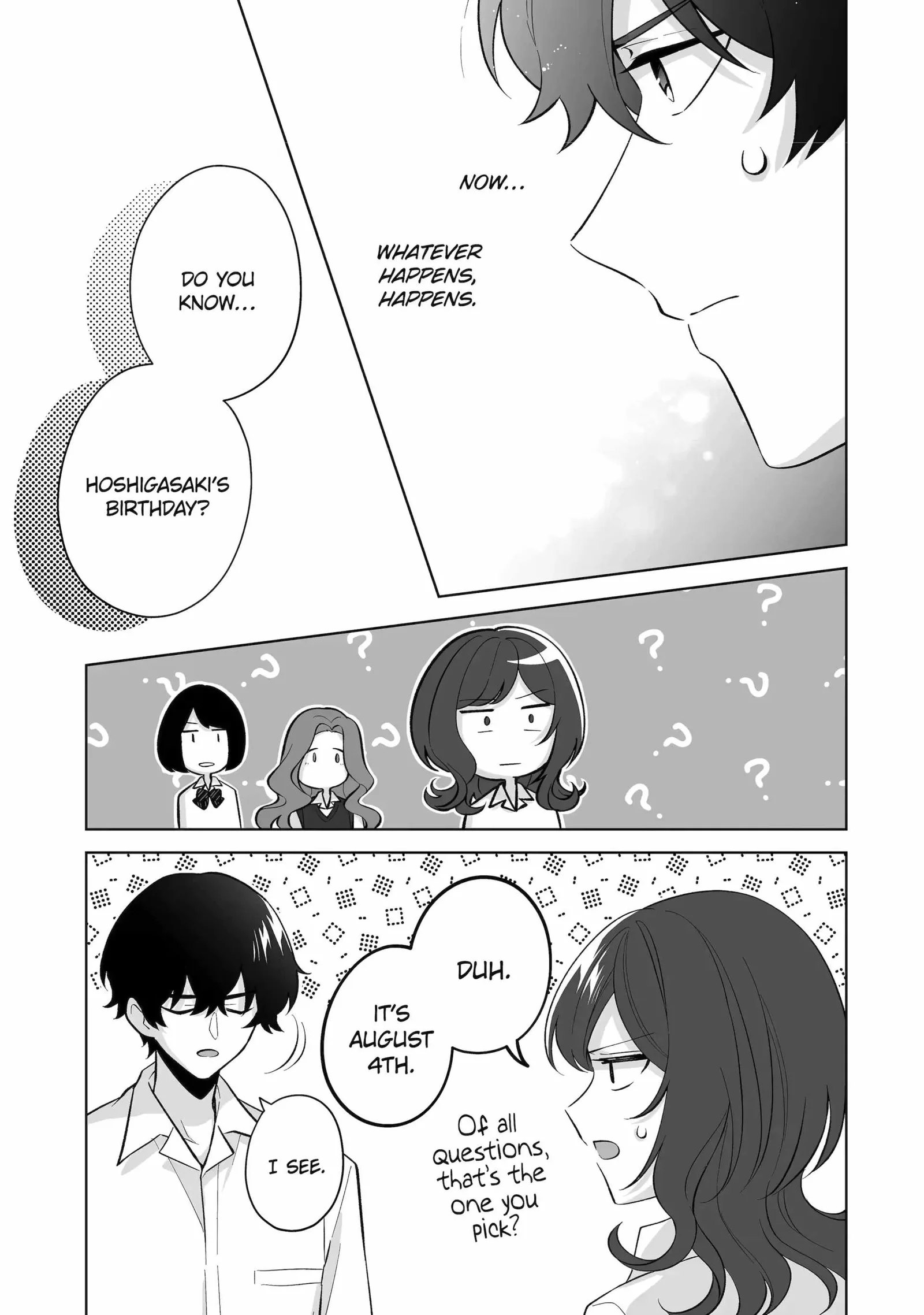 Please Leave Me Alone (For Some Reason, She Wants to Change a Lone Wolf's Helpless High School Life.) Chapter 32.1 page 9