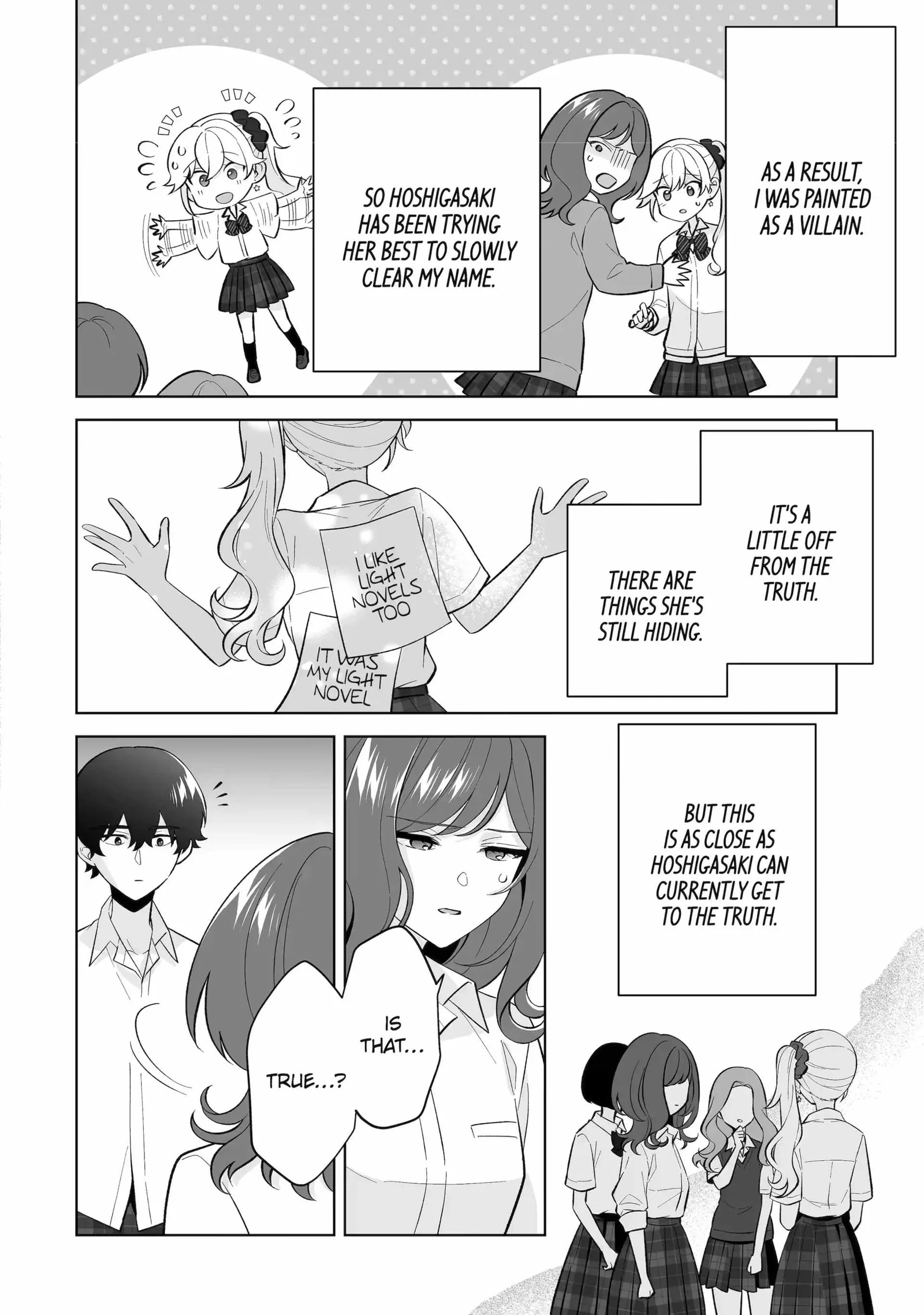 Please Leave Me Alone (For Some Reason, She Wants to Change a Lone Wolf's Helpless High School Life.) Chapter 32.2 page 6