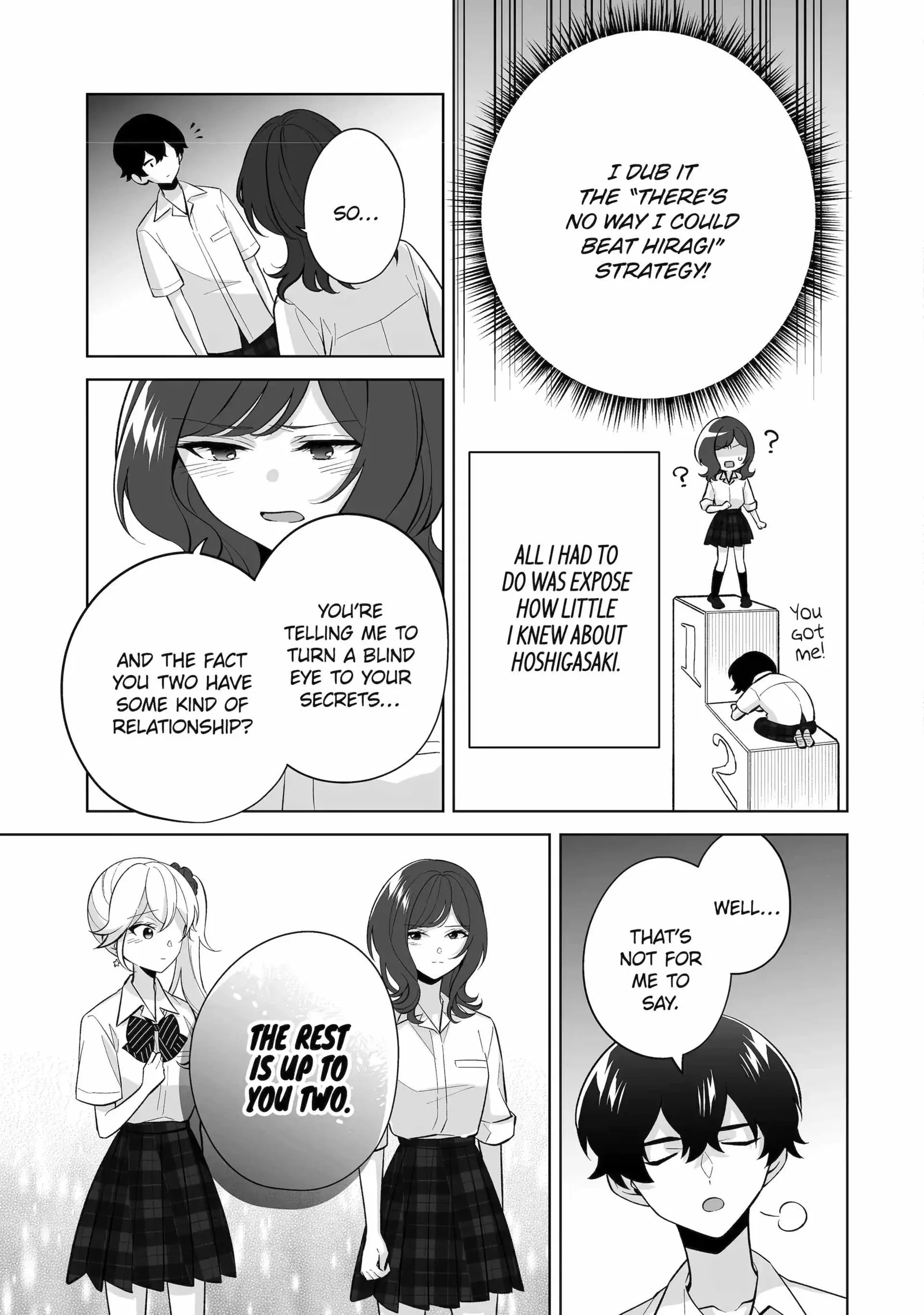 Please Leave Me Alone (For Some Reason, She Wants to Change a Lone Wolf's Helpless High School Life.) Chapter 32.2 page 3