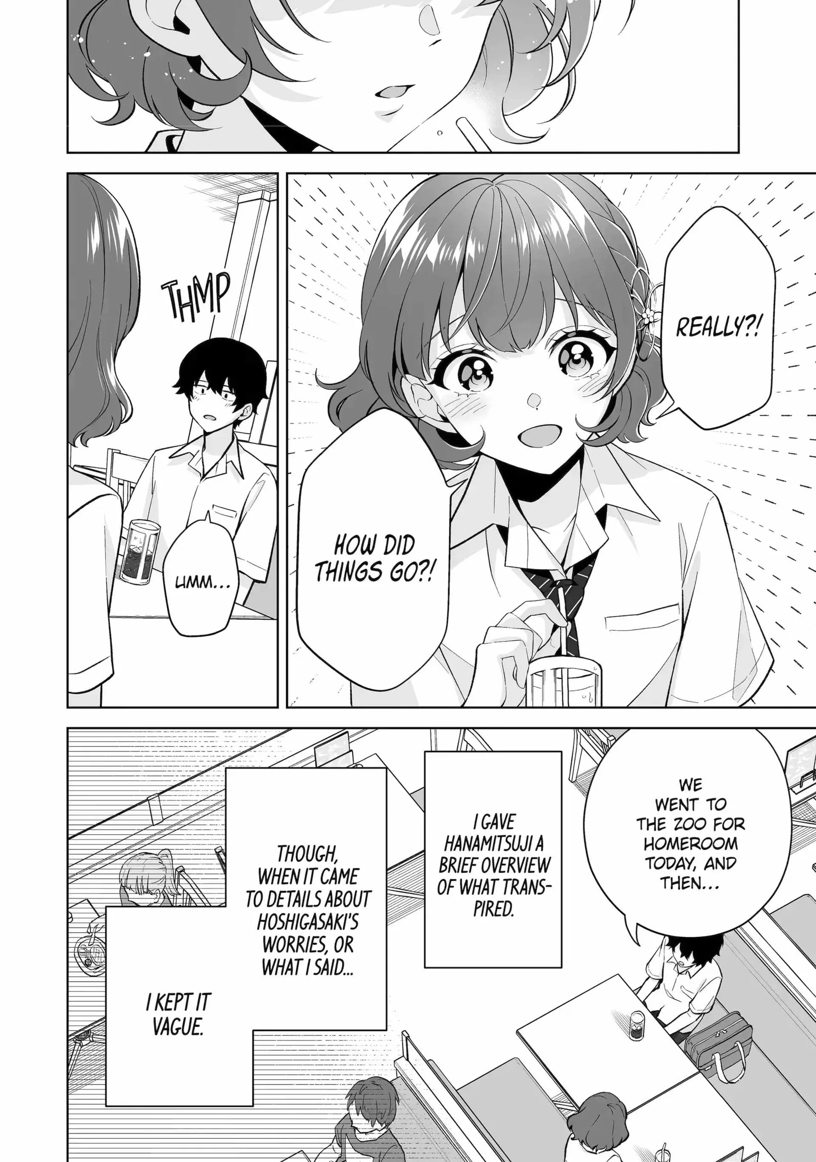 Please Leave Me Alone (For Some Reason, She Wants to Change a Lone Wolf's Helpless High School Life.) Chapter 32.3 page 2