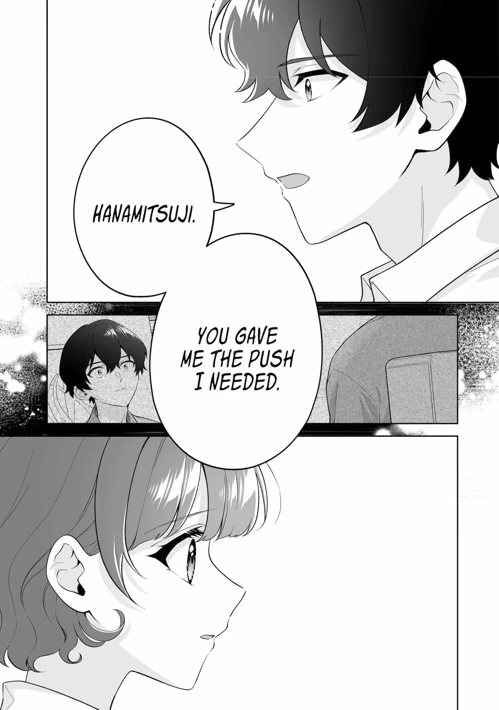 Please Leave Me Alone (For Some Reason, She Wants to Change a Lone Wolf's Helpless High School Life.) Chapter 32.3 page 7