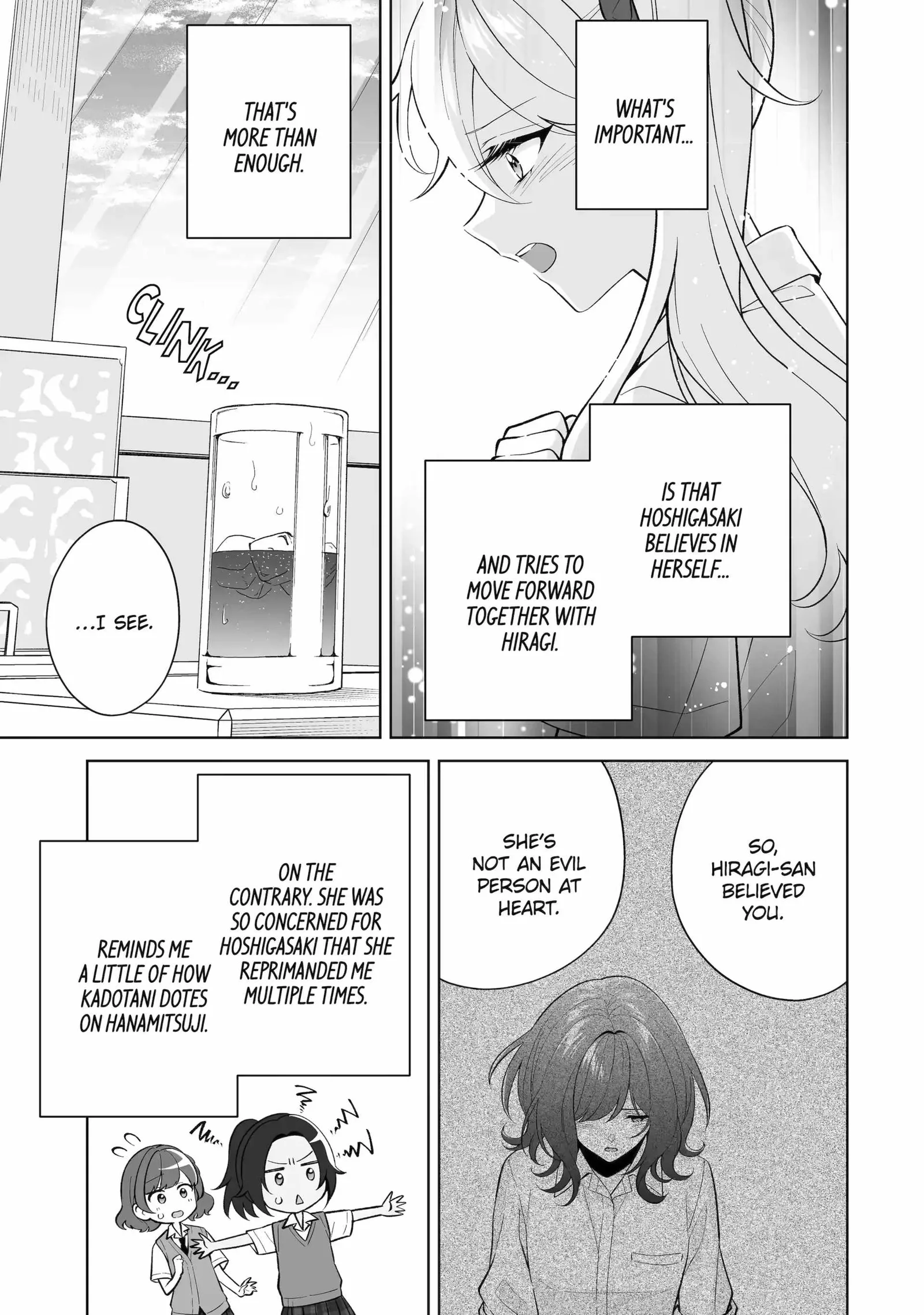 Please Leave Me Alone (For Some Reason, She Wants to Change a Lone Wolf's Helpless High School Life.) Chapter 32.3 page 3