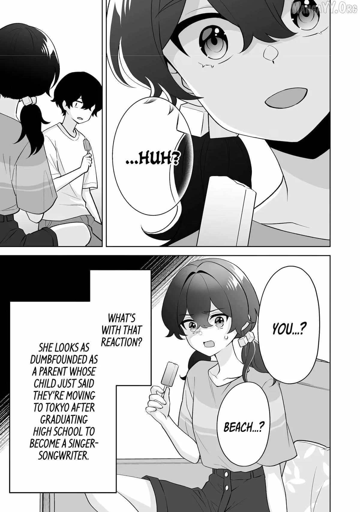 Please Leave Me Alone (For Some Reason, She Wants to Change a Lone Wolf's Helpless High School Life.) Chapter 35 page 5