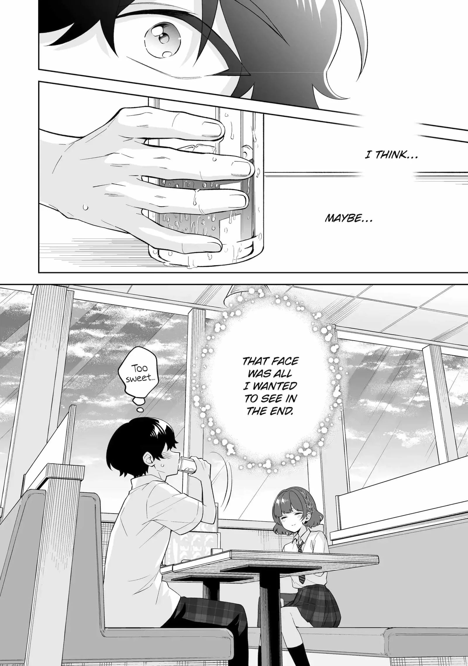 Please Leave Me Alone (For Some Reason, She Wants to Change a Lone Wolf's Helpless High School Life.) Chapter 32.3 page 10