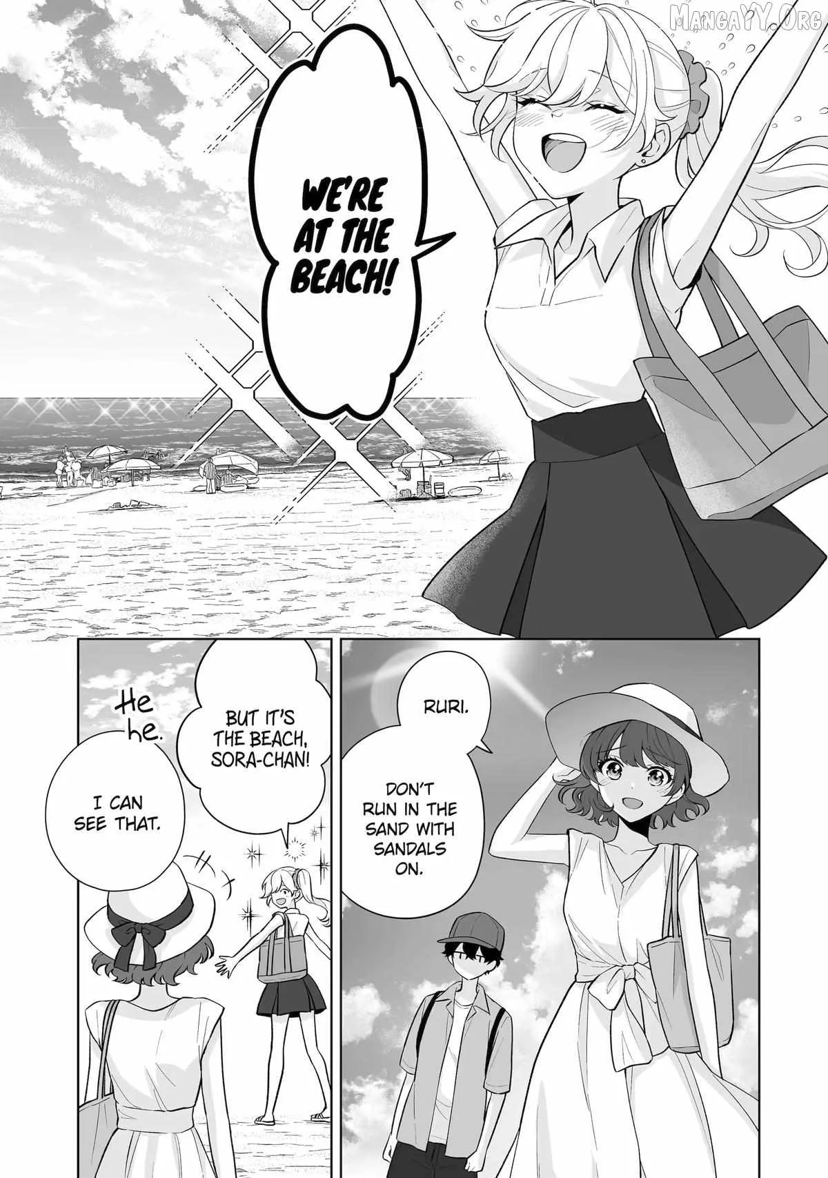 Please Leave Me Alone (For Some Reason, She Wants to Change a Lone Wolf's Helpless High School Life.) Chapter 35 page 15