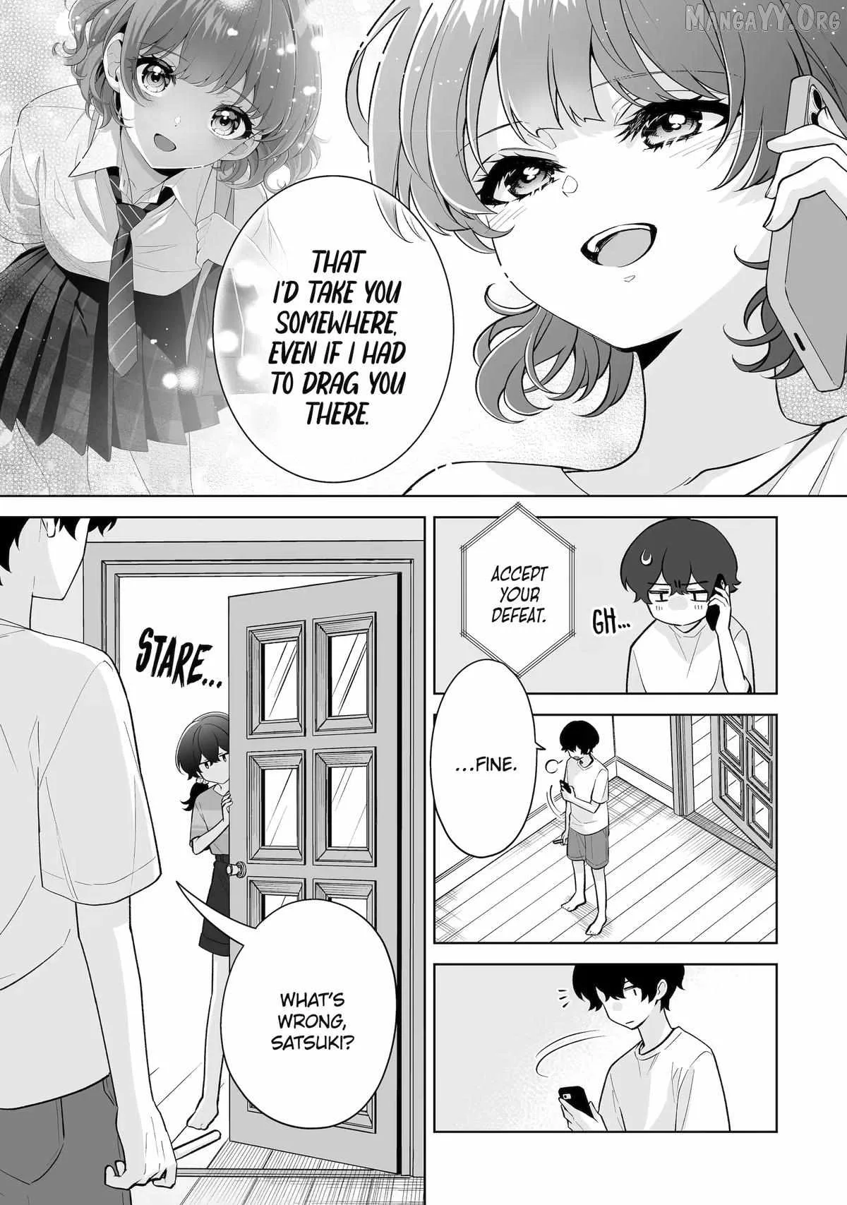 Please Leave Me Alone (For Some Reason, She Wants to Change a Lone Wolf's Helpless High School Life.) Chapter 35 page 13