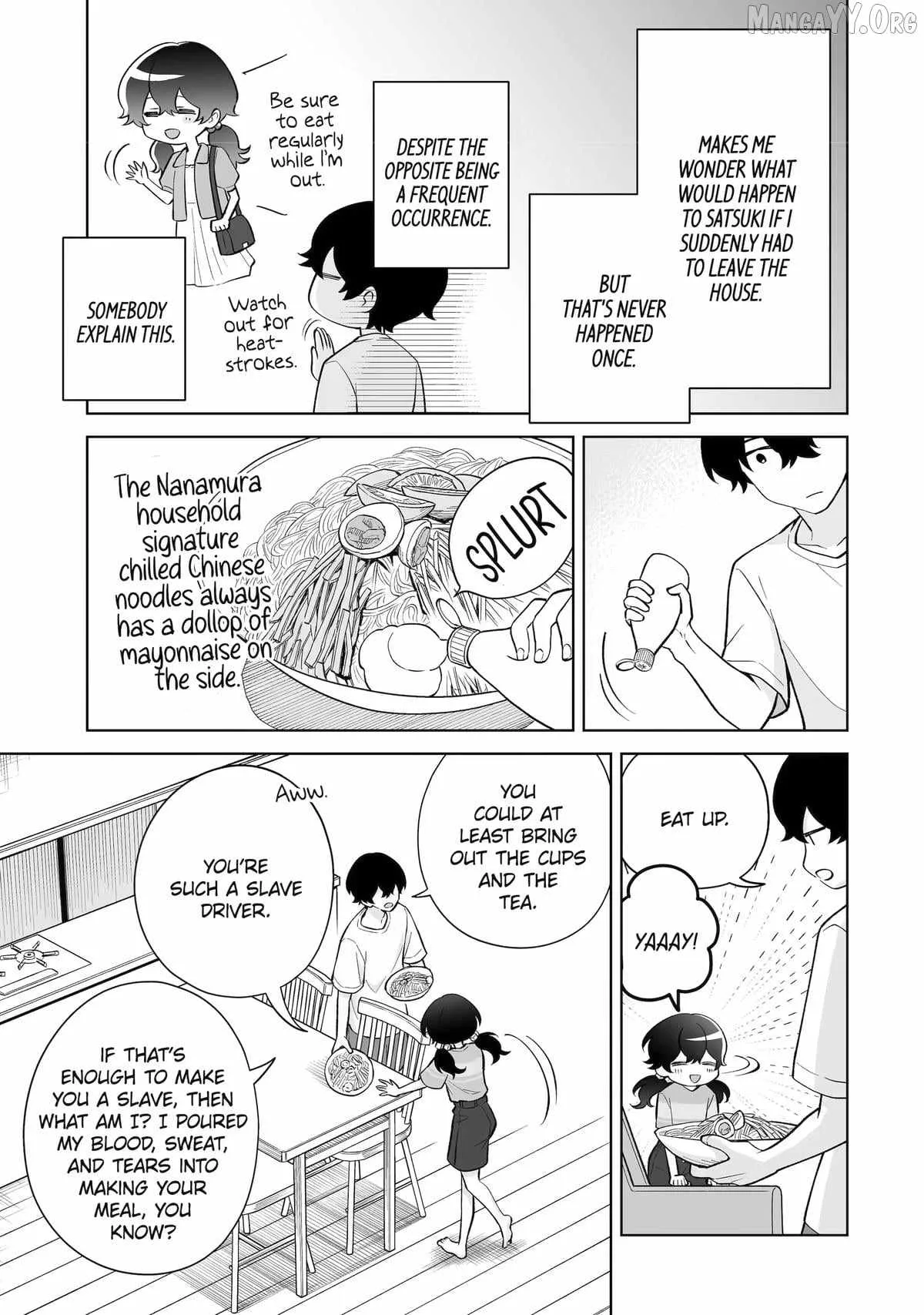 Please Leave Me Alone (For Some Reason, She Wants to Change a Lone Wolf's Helpless High School Life.) Chapter 34 page 5