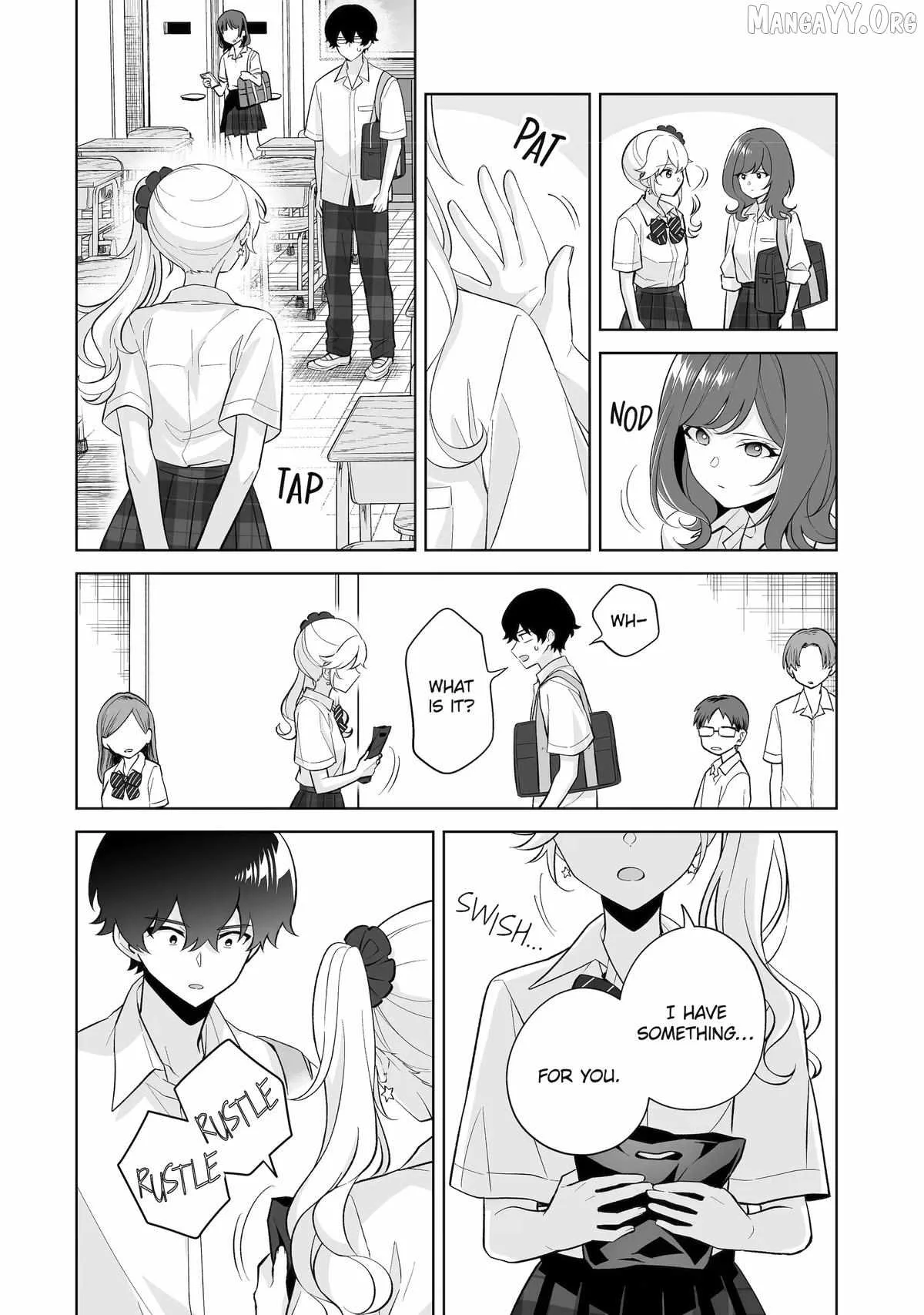 Please Leave Me Alone (For Some Reason, She Wants to Change a Lone Wolf's Helpless High School Life.) Chapter 33 page 4