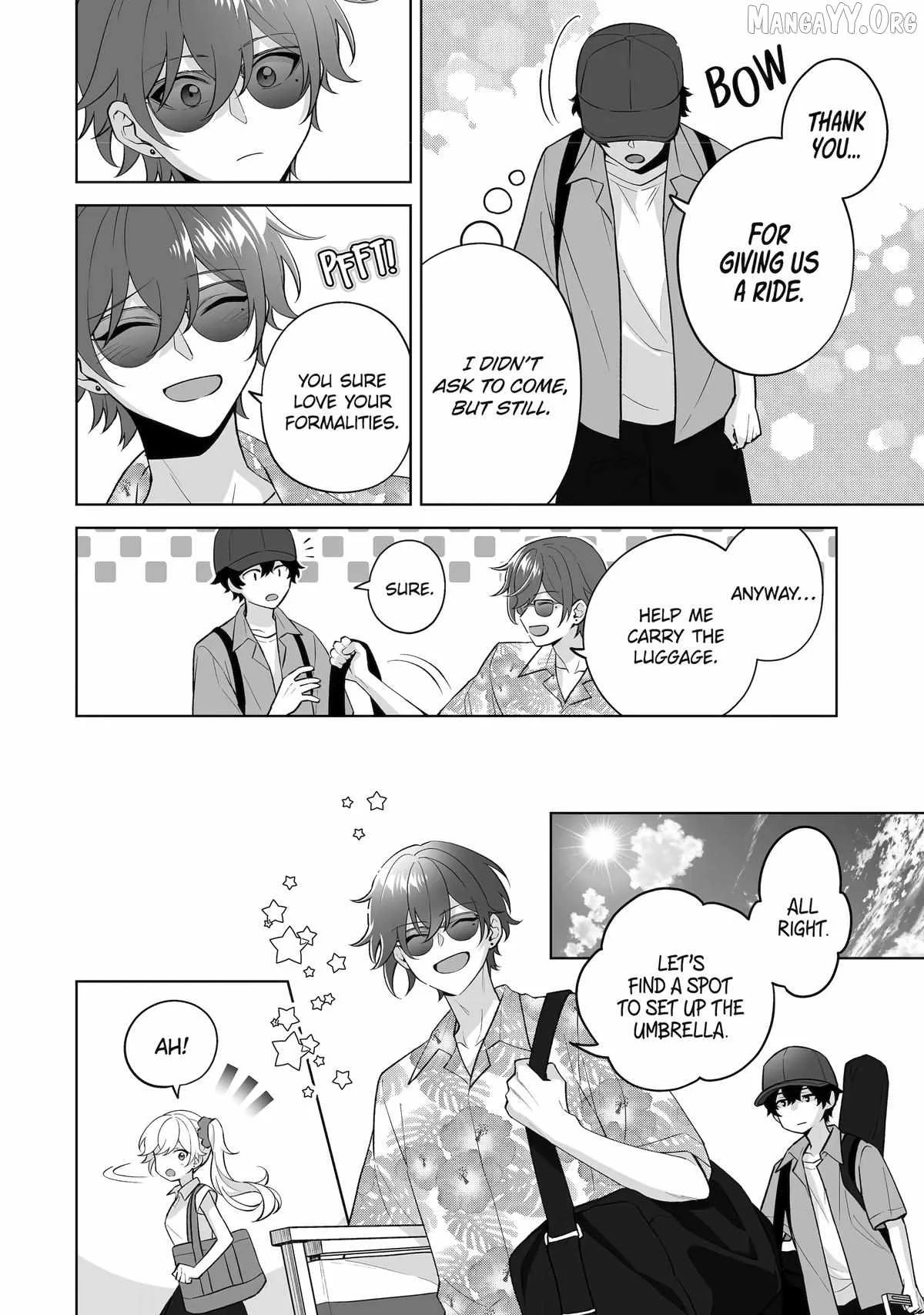 Please Leave Me Alone (For Some Reason, She Wants to Change a Lone Wolf's Helpless High School Life.) Chapter 35 page 18