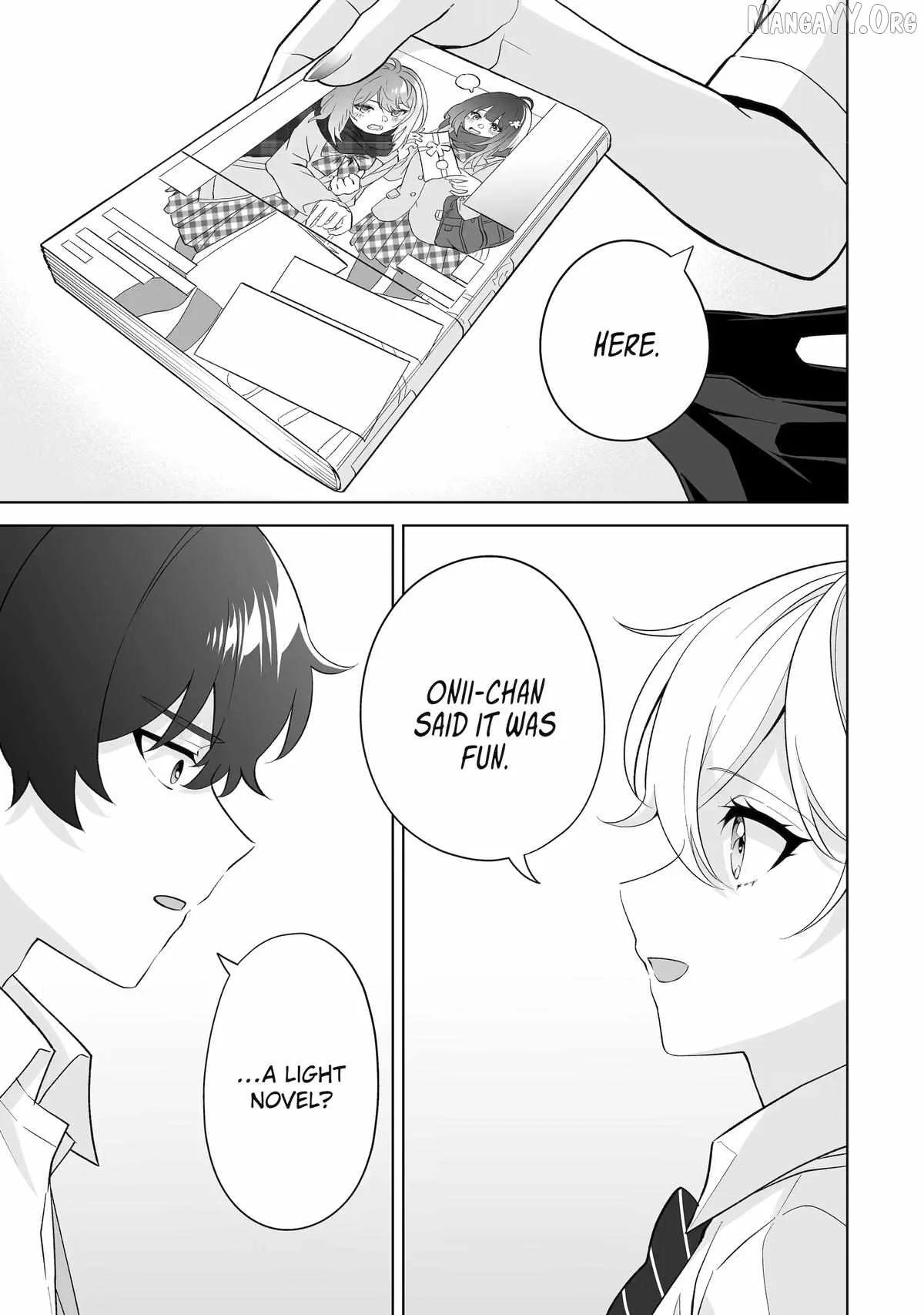 Please Leave Me Alone (For Some Reason, She Wants to Change a Lone Wolf's Helpless High School Life.) Chapter 33 page 5