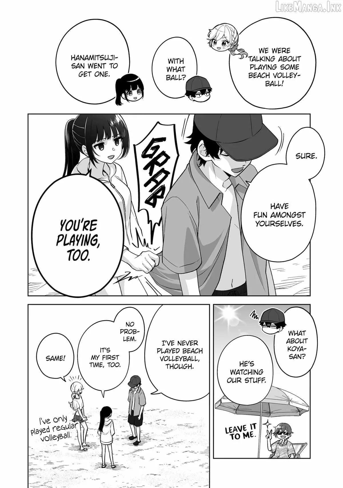 Please Leave Me Alone (For Some Reason, She Wants to Change a Lone Wolf's Helpless High School Life.) Chapter 37 page 4