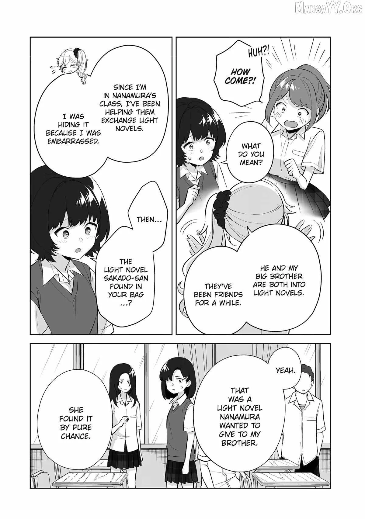 Please Leave Me Alone (For Some Reason, She Wants to Change a Lone Wolf's Helpless High School Life.) Chapter 33 page 8