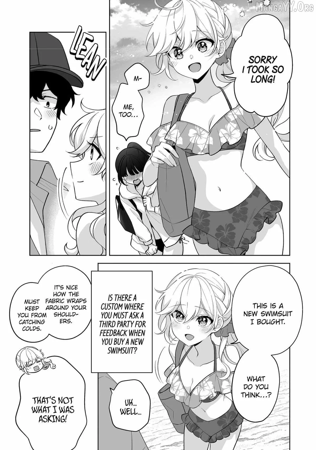 Please Leave Me Alone (For Some Reason, She Wants to Change a Lone Wolf's Helpless High School Life.) Chapter 35 page 25
