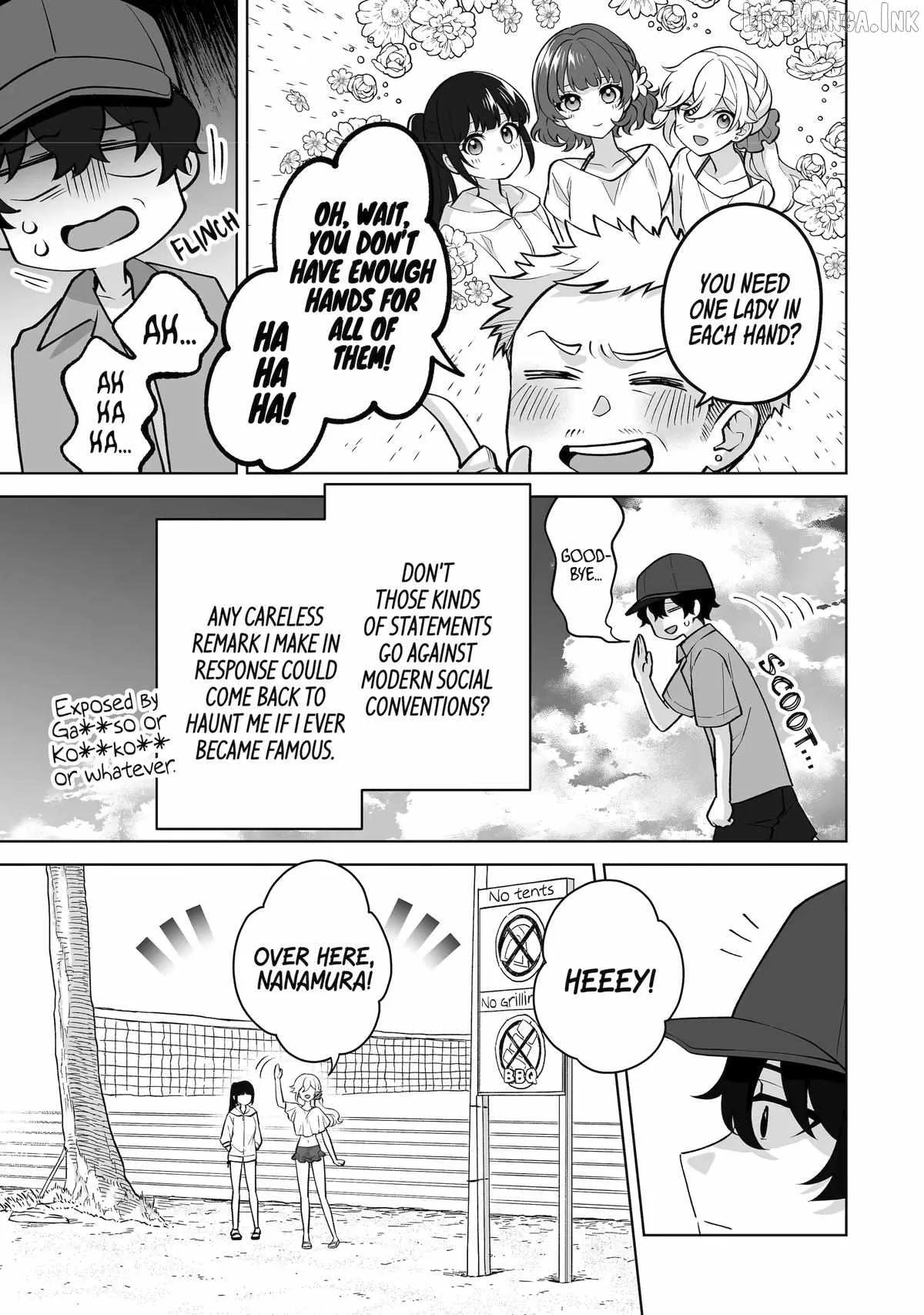 Please Leave Me Alone (For Some Reason, She Wants to Change a Lone Wolf's Helpless High School Life.) Chapter 37 page 3