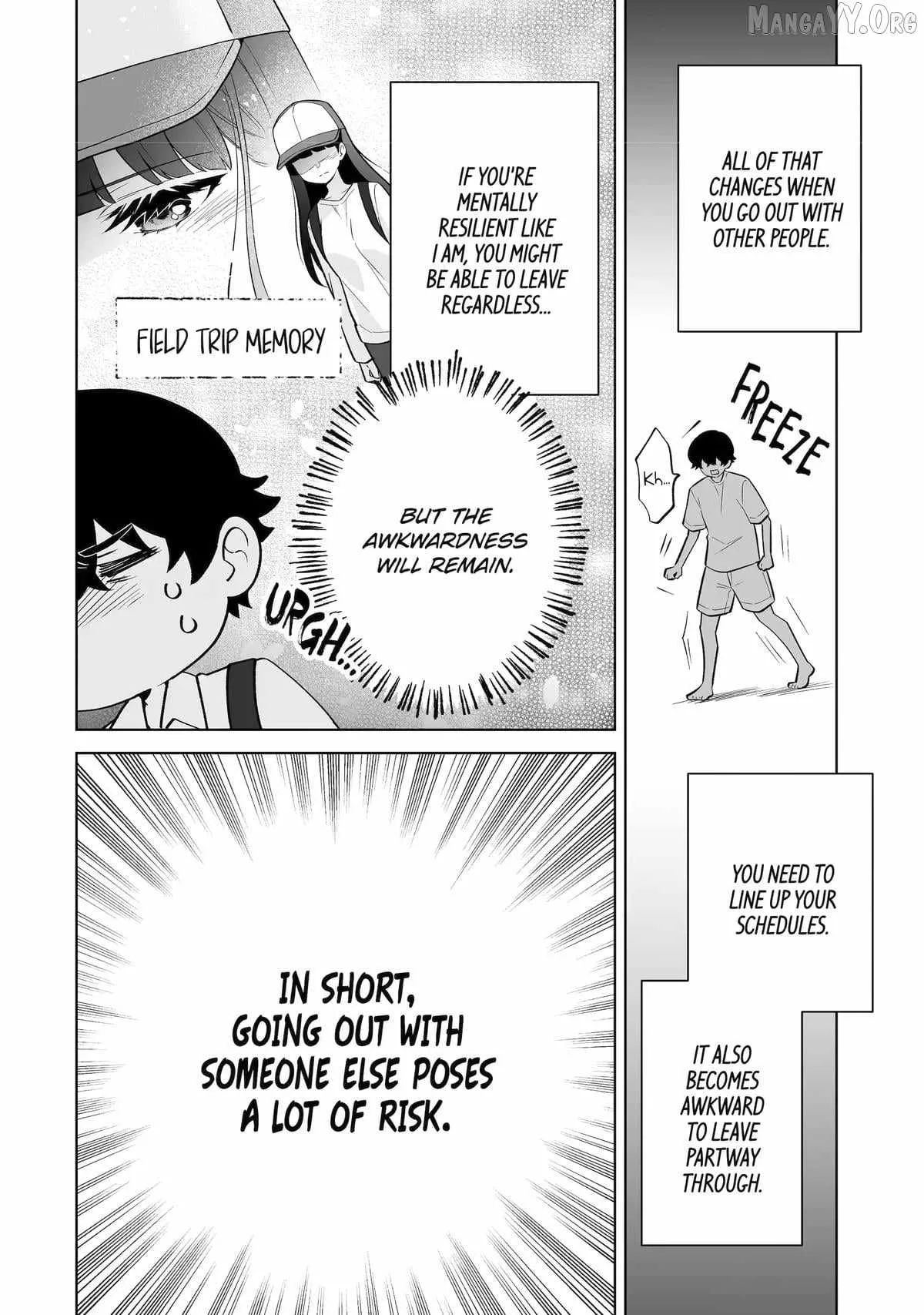 Please Leave Me Alone (For Some Reason, She Wants to Change a Lone Wolf's Helpless High School Life.) Chapter 34 page 14