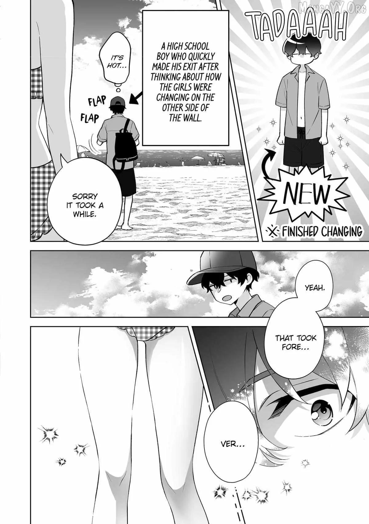 Please Leave Me Alone (For Some Reason, She Wants to Change a Lone Wolf's Helpless High School Life.) Chapter 35 page 22