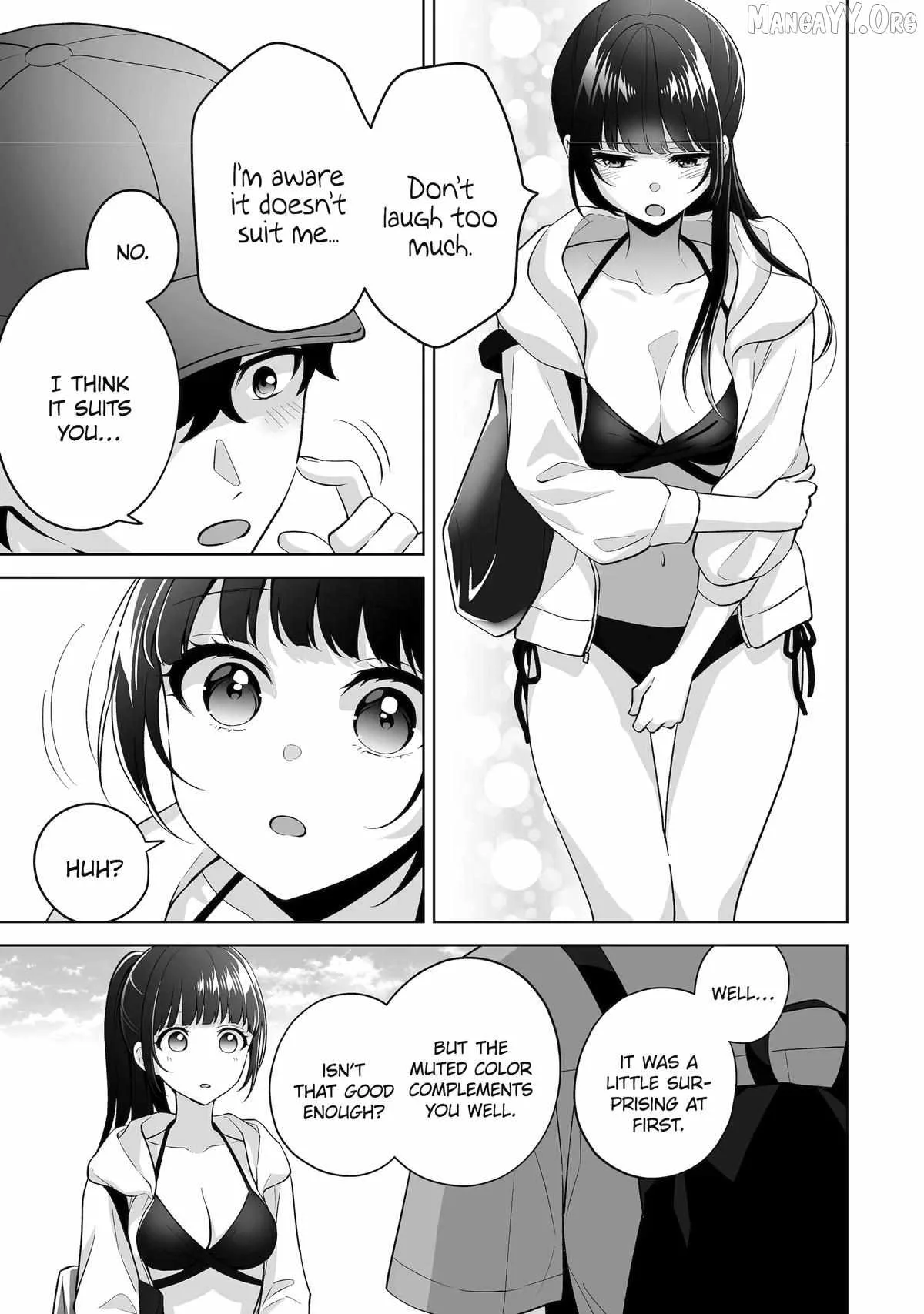 Please Leave Me Alone (For Some Reason, She Wants to Change a Lone Wolf's Helpless High School Life.) Chapter 35 page 27