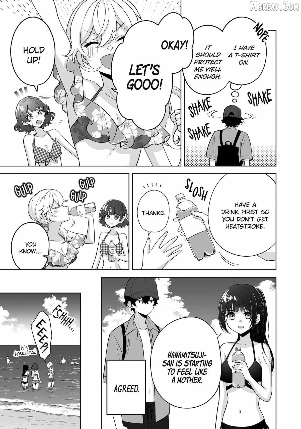 Please Leave Me Alone (For Some Reason, She Wants to Change a Lone Wolf's Helpless High School Life.) Chapter 36 page 7