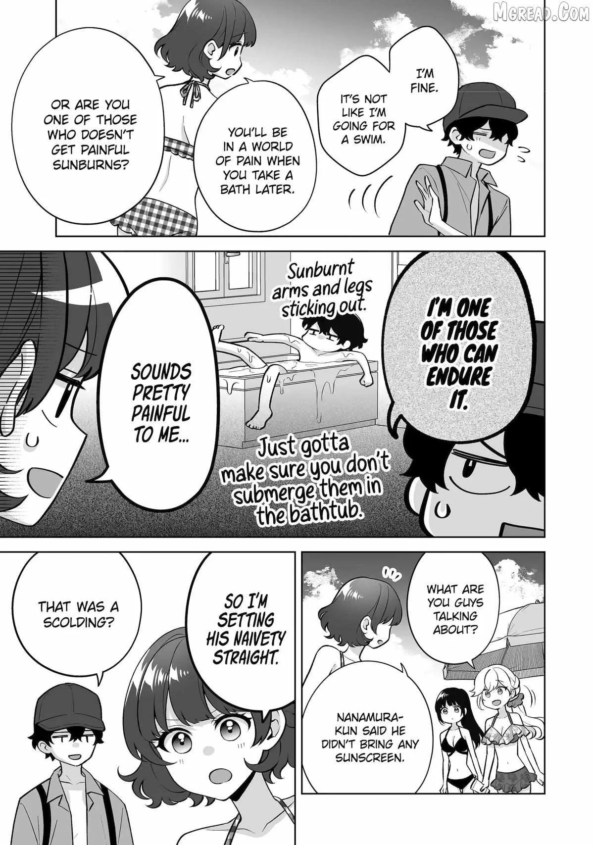 Please Leave Me Alone (For Some Reason, She Wants to Change a Lone Wolf's Helpless High School Life.) Chapter 36 page 5