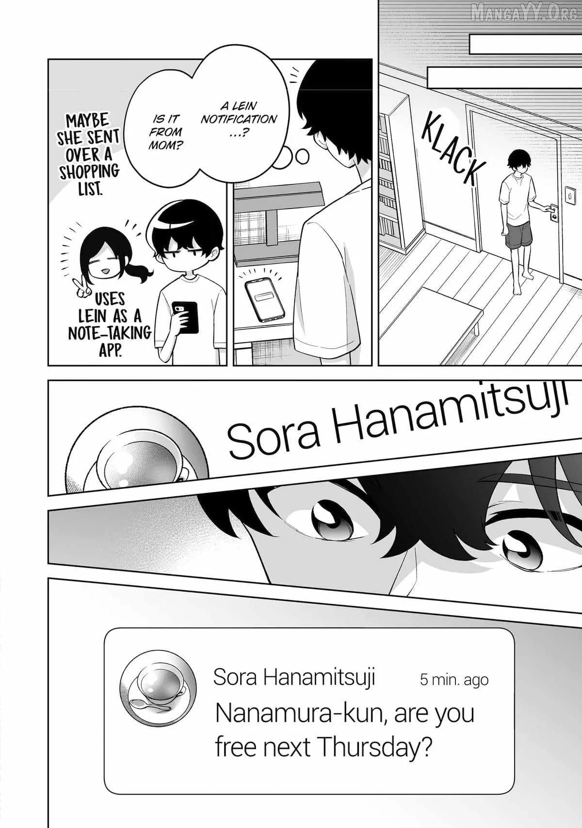 Please Leave Me Alone (For Some Reason, She Wants to Change a Lone Wolf's Helpless High School Life.) Chapter 34 page 12