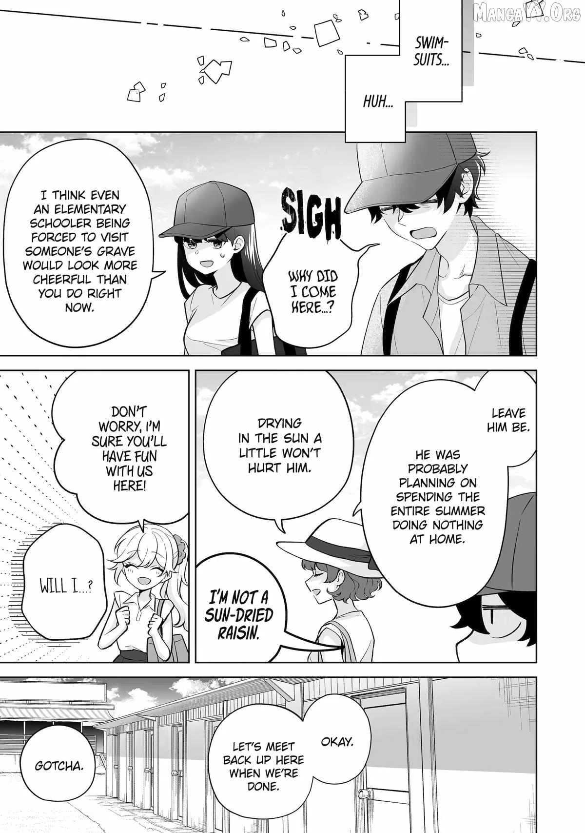 Please Leave Me Alone (For Some Reason, She Wants to Change a Lone Wolf's Helpless High School Life.) Chapter 35 page 21