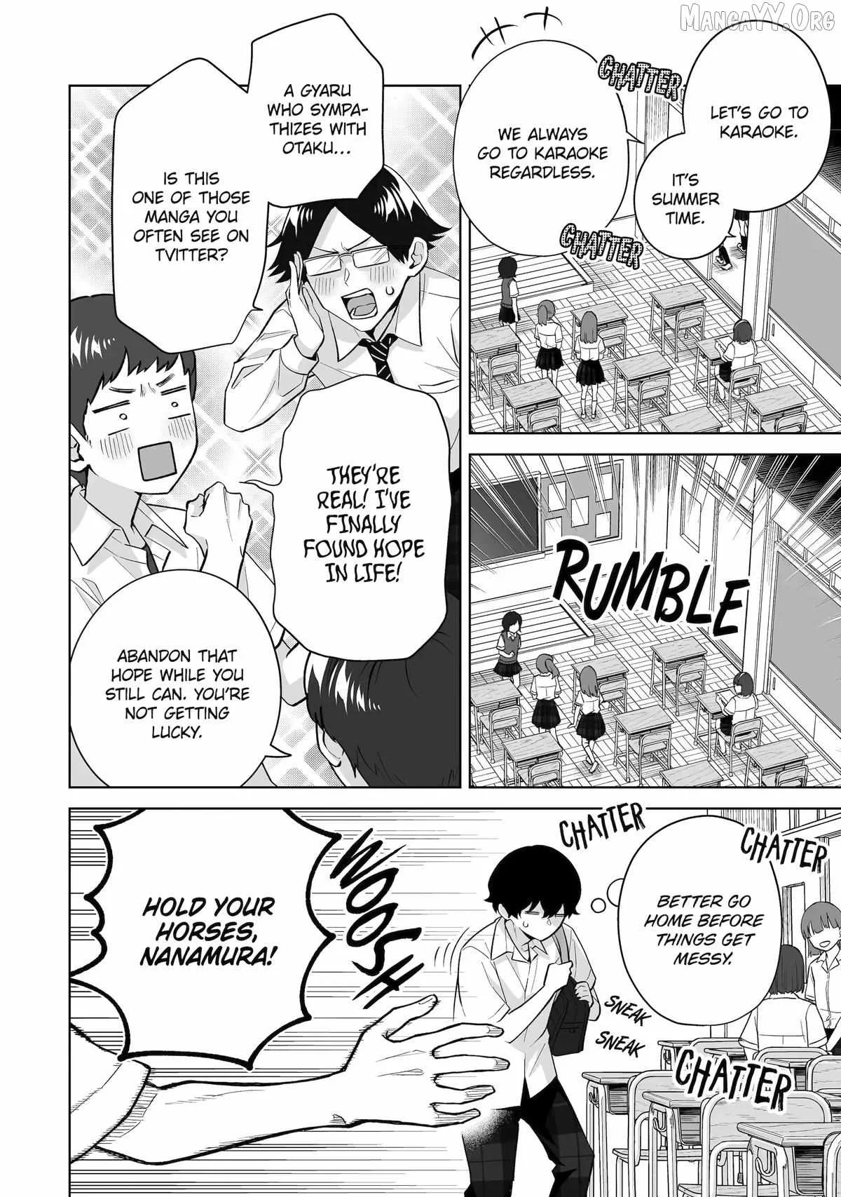 Please Leave Me Alone (For Some Reason, She Wants to Change a Lone Wolf's Helpless High School Life.) Chapter 33 page 12