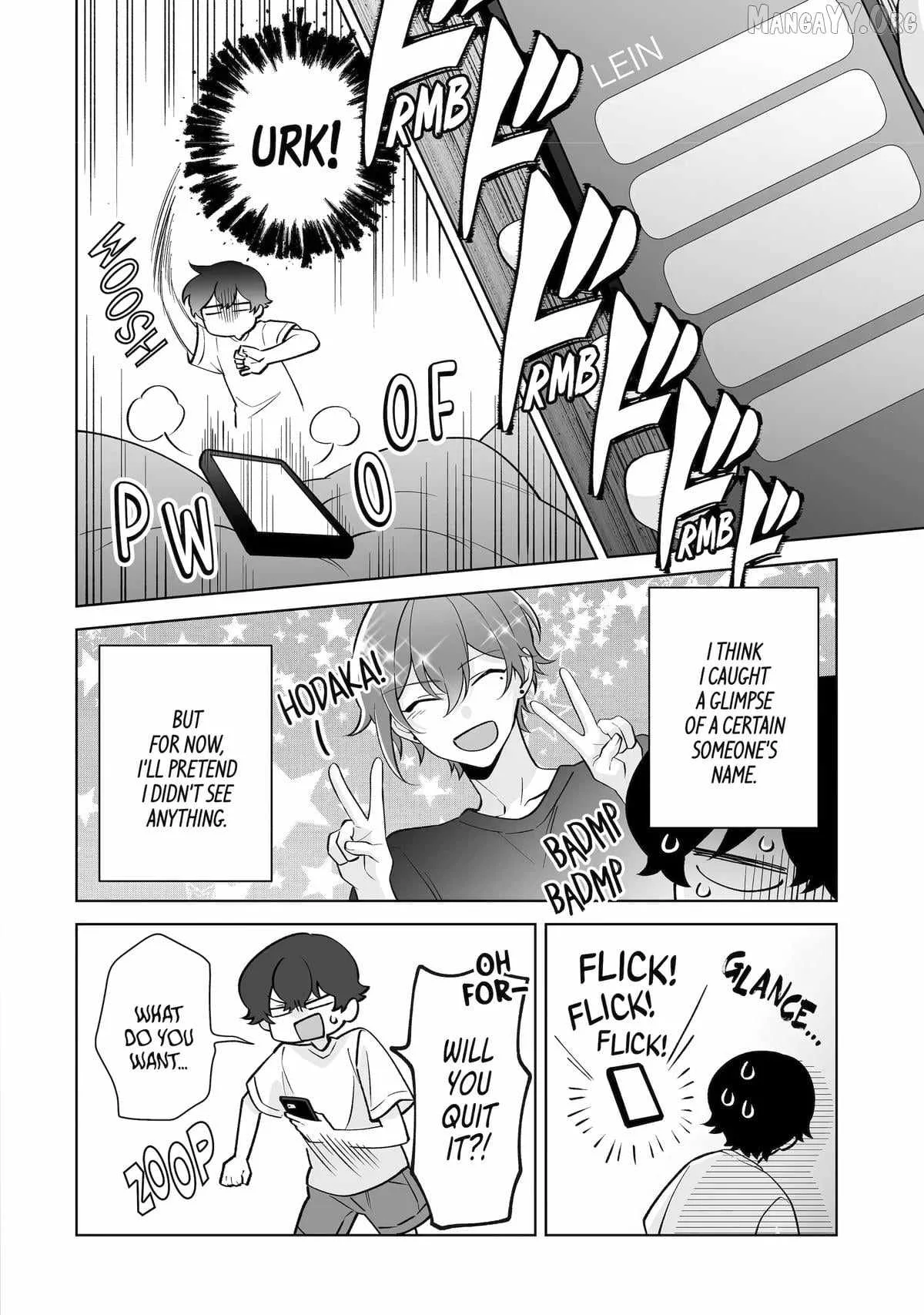 Please Leave Me Alone (For Some Reason, She Wants to Change a Lone Wolf's Helpless High School Life.) Chapter 34 page 26