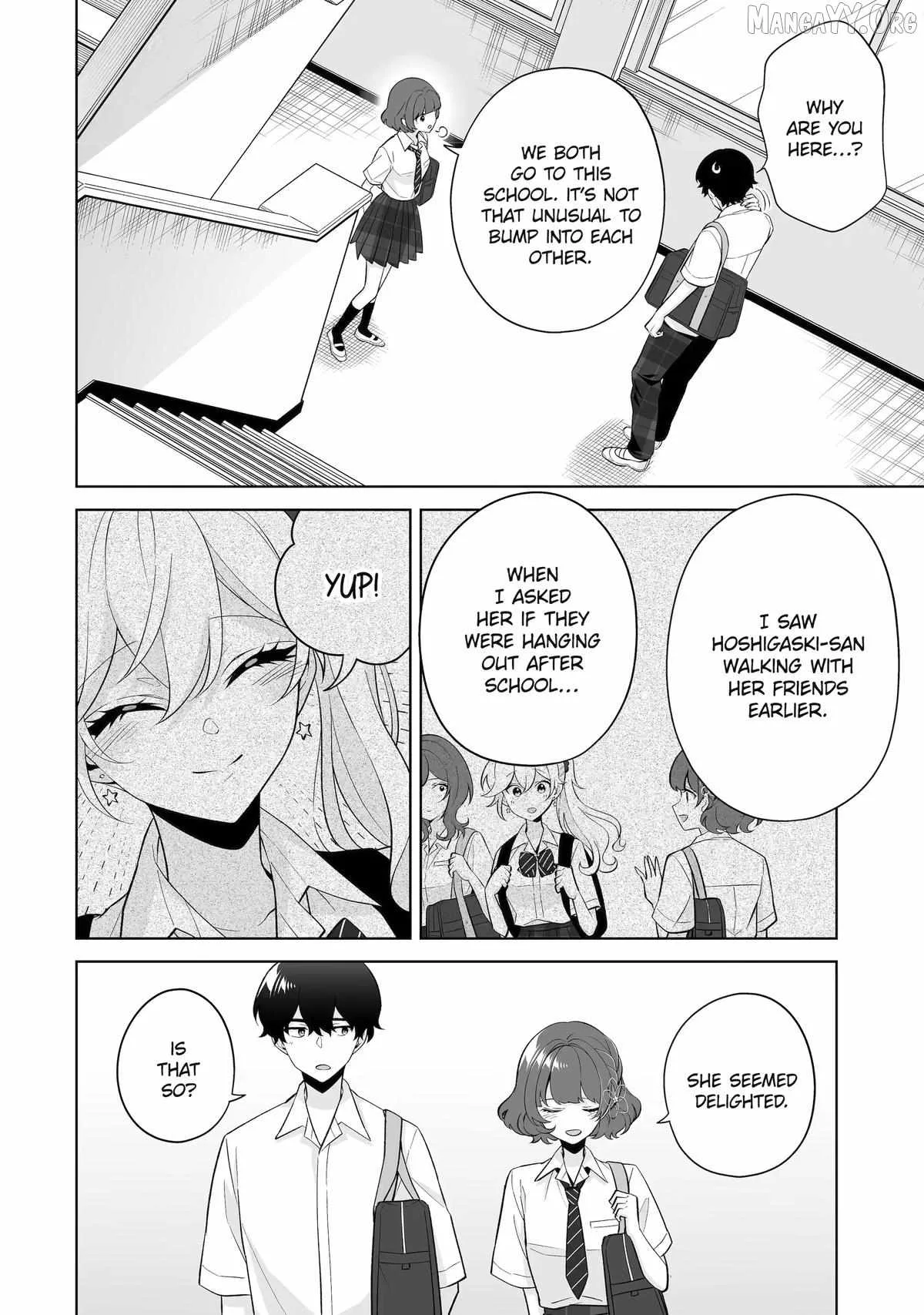 Please Leave Me Alone (For Some Reason, She Wants to Change a Lone Wolf's Helpless High School Life.) Chapter 33 page 18