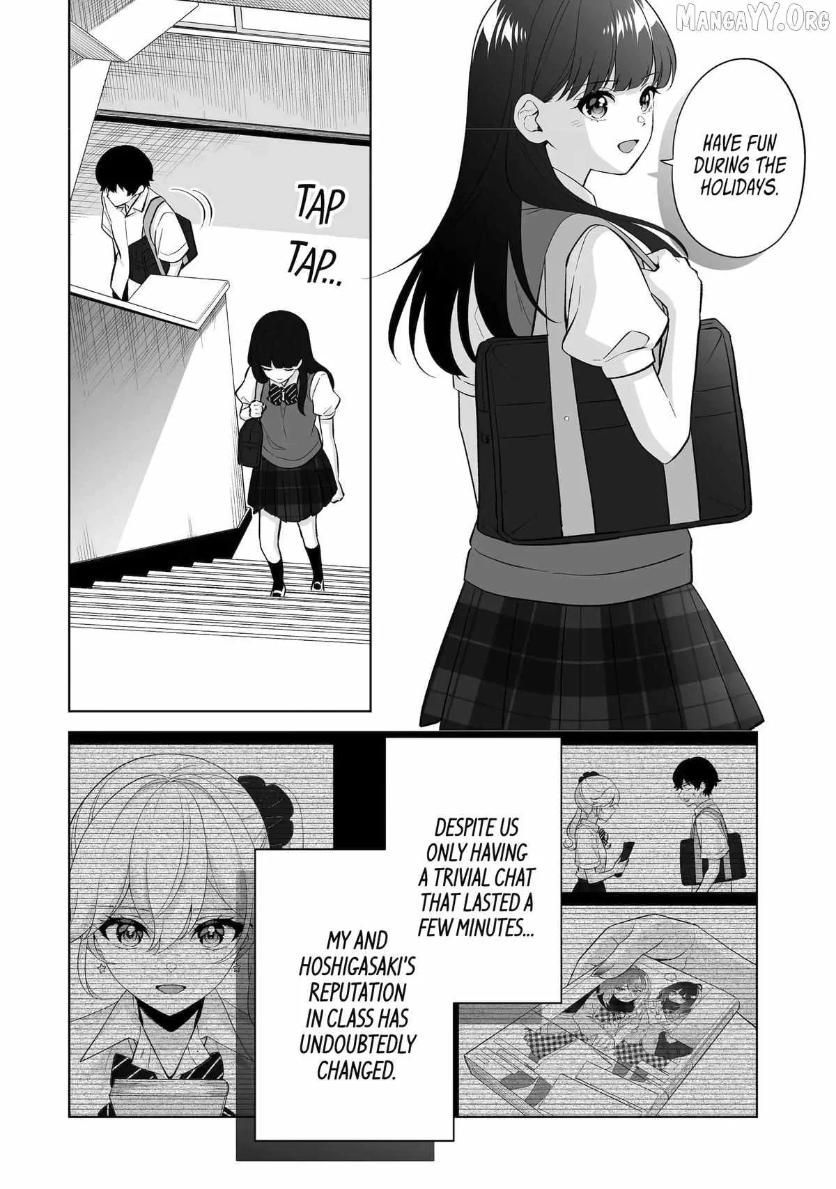 Please Leave Me Alone (For Some Reason, She Wants to Change a Lone Wolf's Helpless High School Life.) Chapter 33 page 16