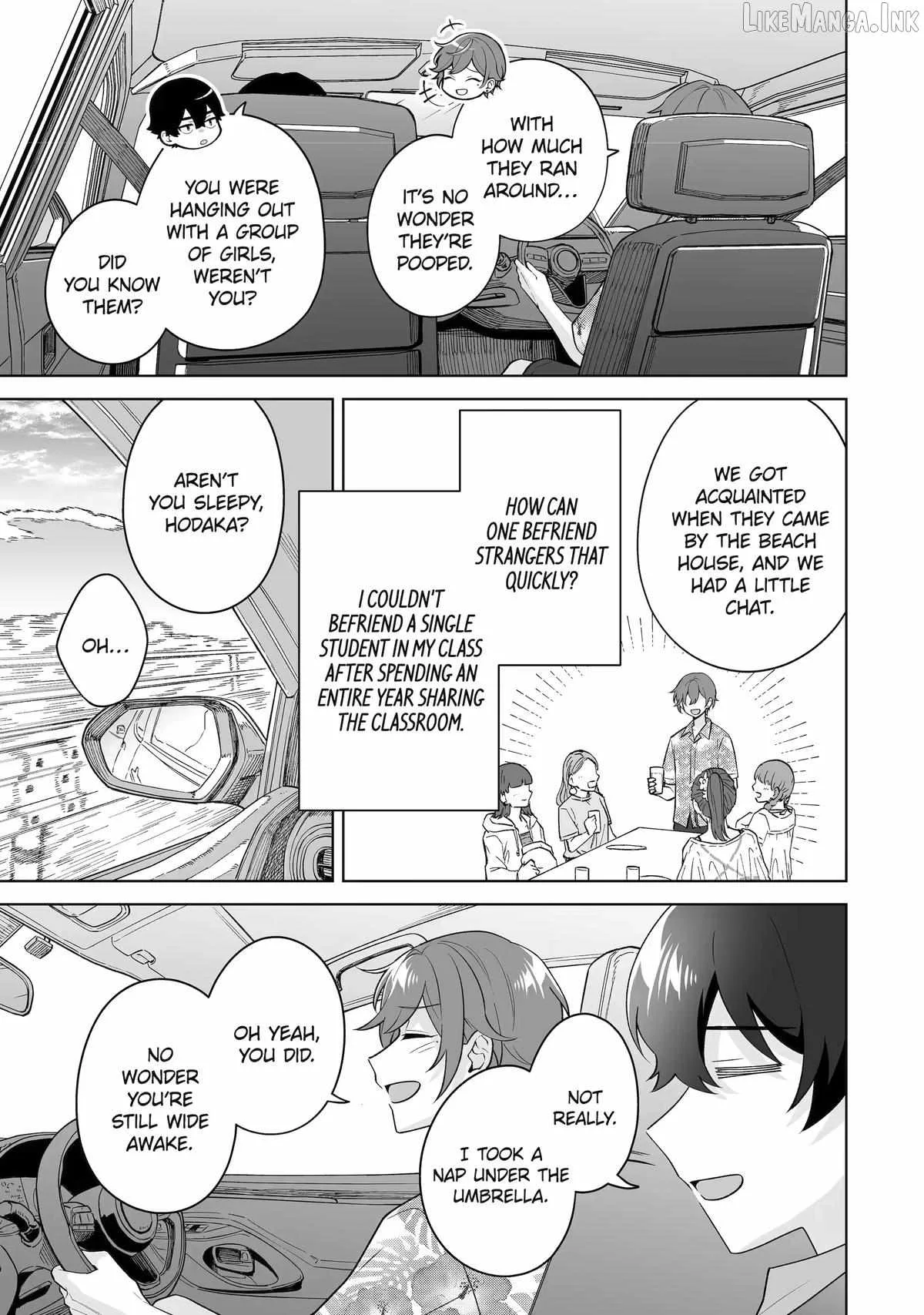 Please Leave Me Alone (For Some Reason, She Wants to Change a Lone Wolf's Helpless High School Life.) Chapter 37 page 13