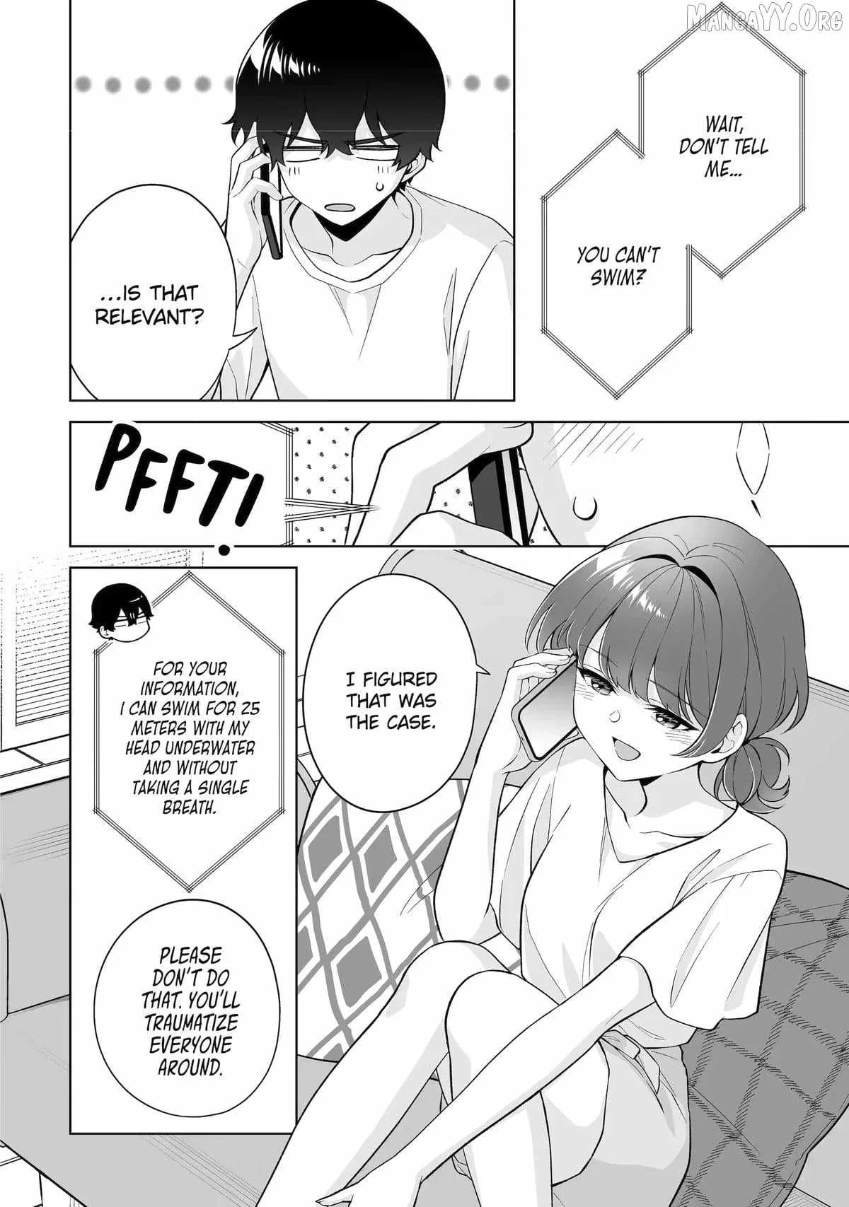 Please Leave Me Alone (For Some Reason, She Wants to Change a Lone Wolf's Helpless High School Life.) Chapter 34 page 20