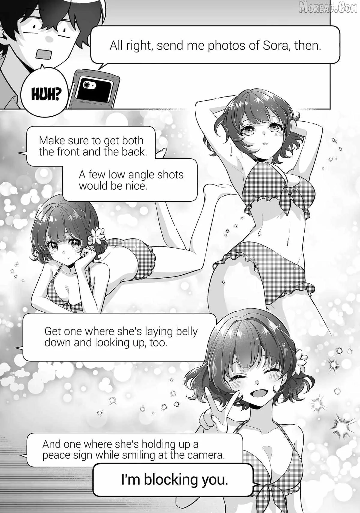 Please Leave Me Alone (For Some Reason, She Wants to Change a Lone Wolf's Helpless High School Life.) Chapter 36 page 15