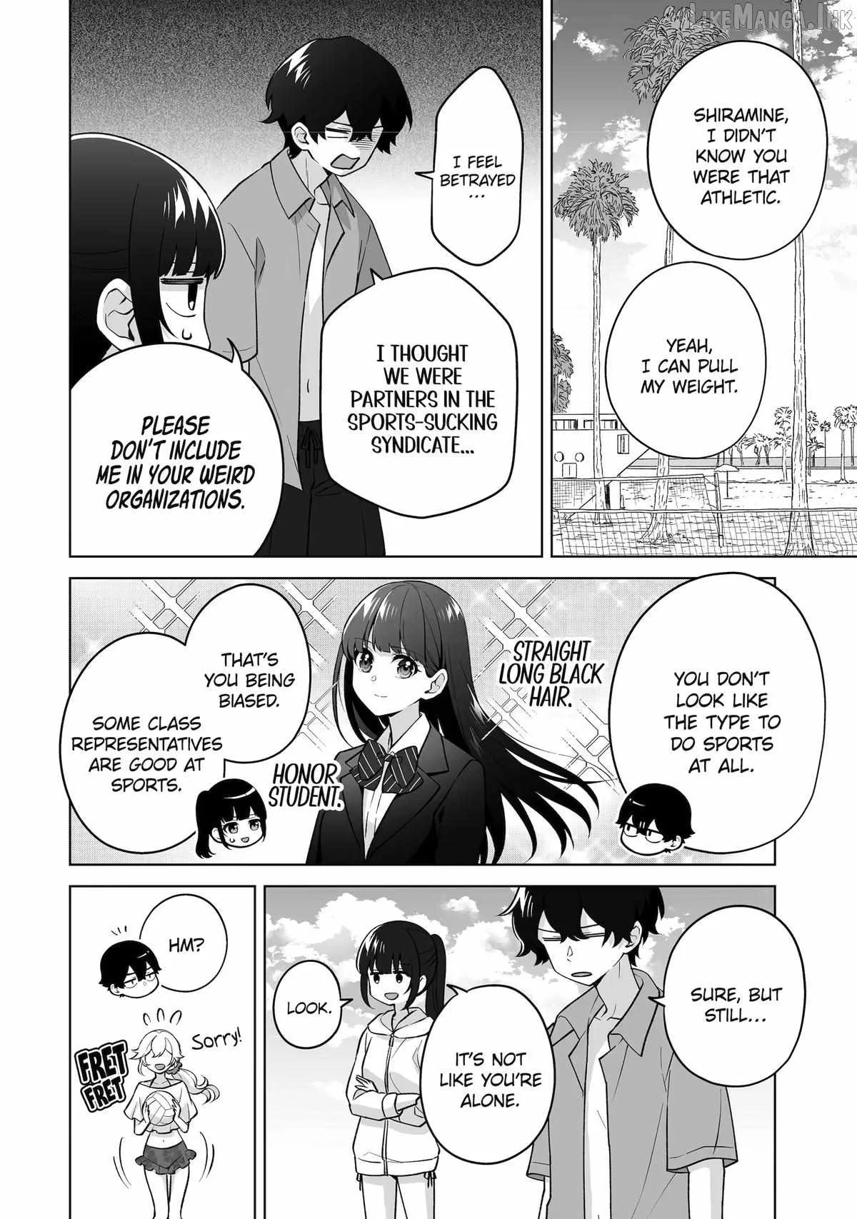 Please Leave Me Alone (For Some Reason, She Wants to Change a Lone Wolf's Helpless High School Life.) Chapter 37 page 10