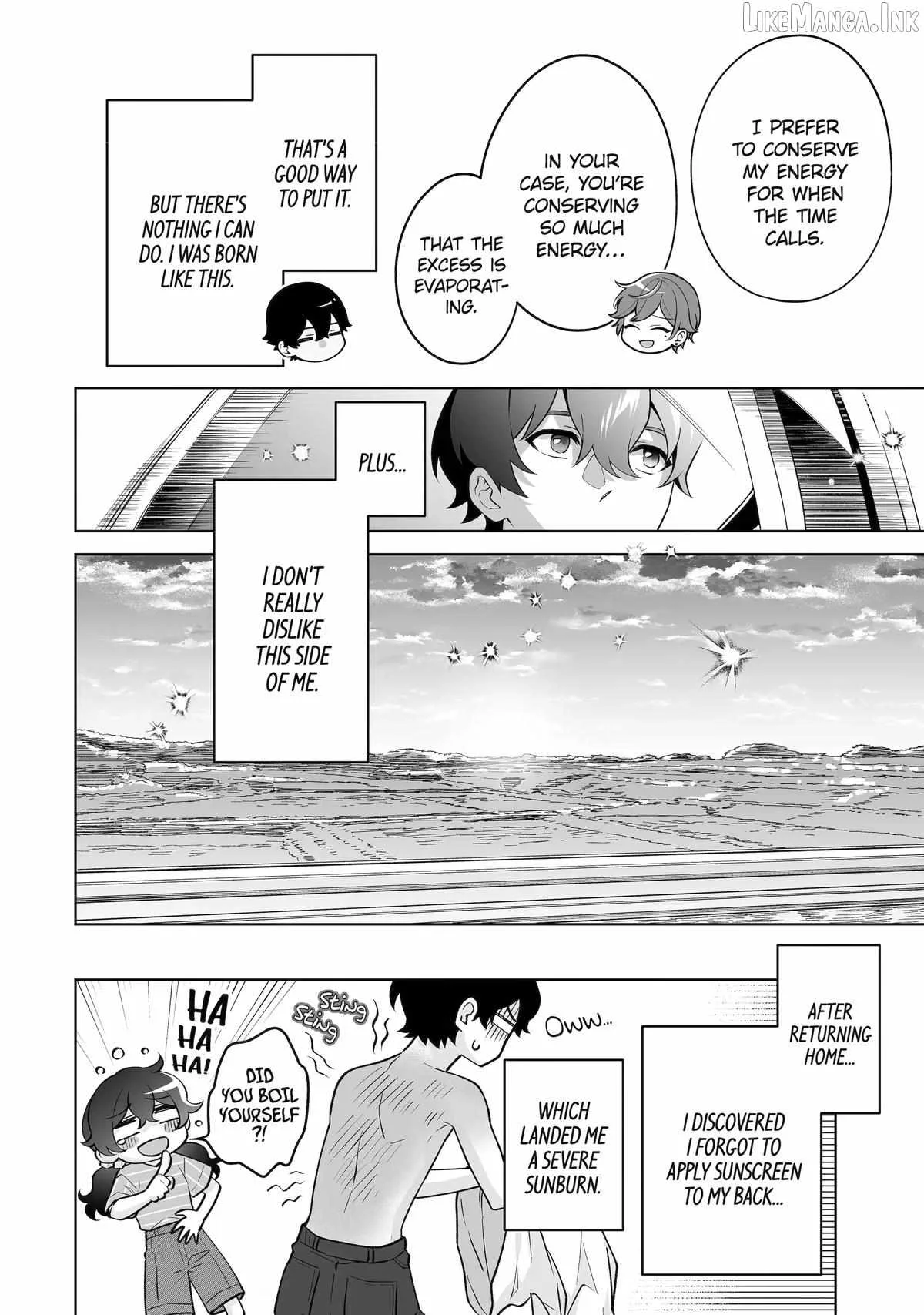 Please Leave Me Alone (For Some Reason, She Wants to Change a Lone Wolf's Helpless High School Life.) Chapter 37 page 14