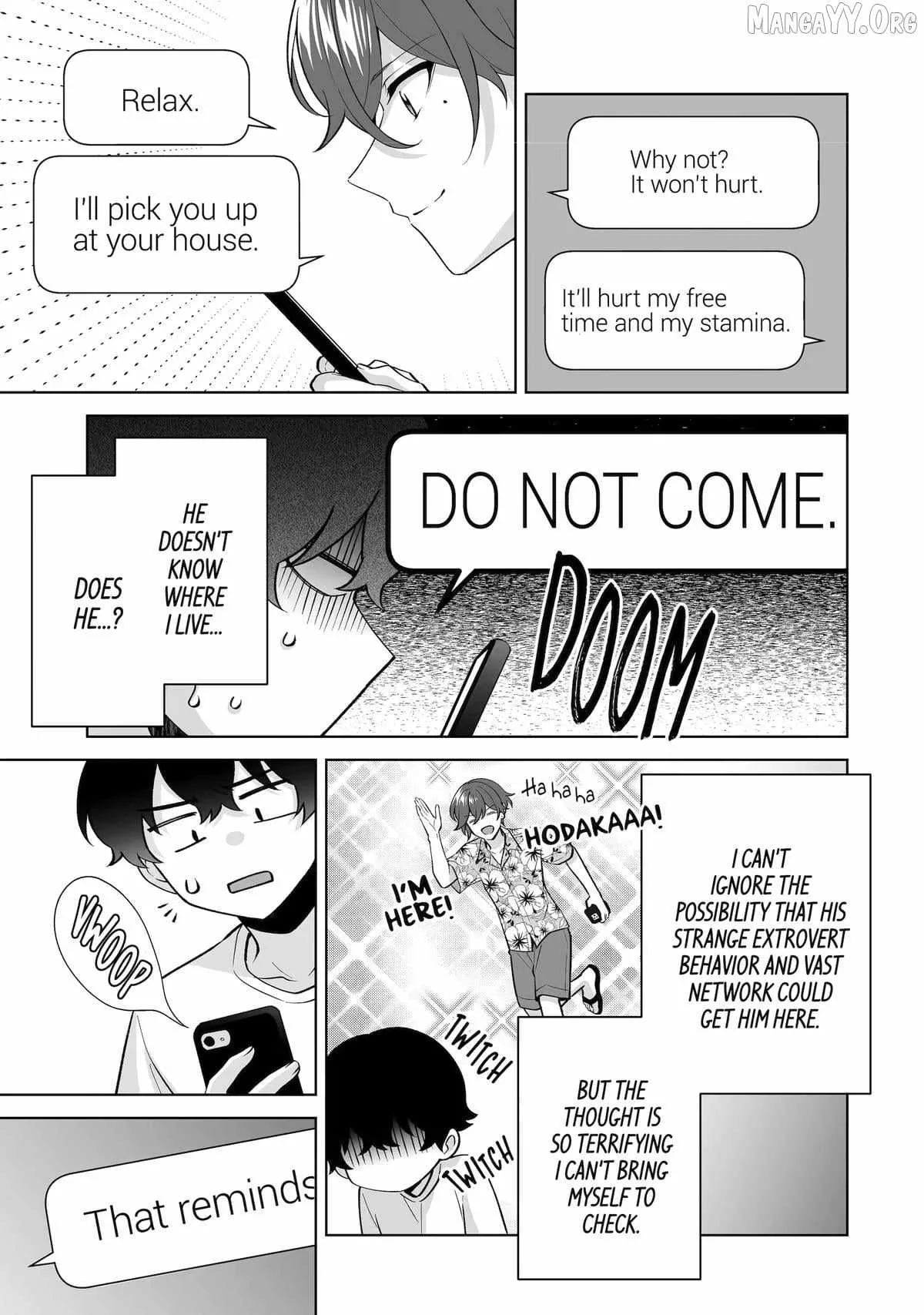 Please Leave Me Alone (For Some Reason, She Wants to Change a Lone Wolf's Helpless High School Life.) Chapter 34 page 29