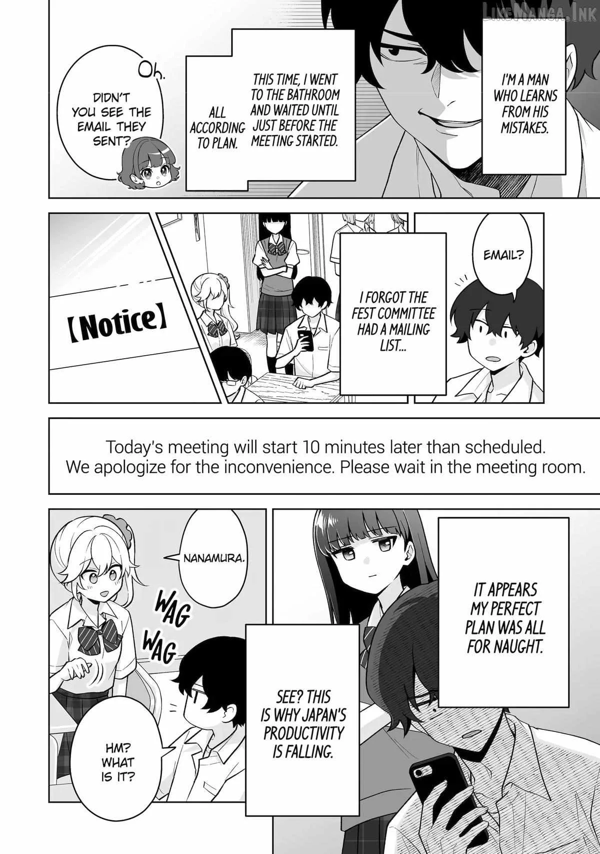 Please Leave Me Alone (For Some Reason, She Wants to Change a Lone Wolf's Helpless High School Life.) Chapter 37 page 20