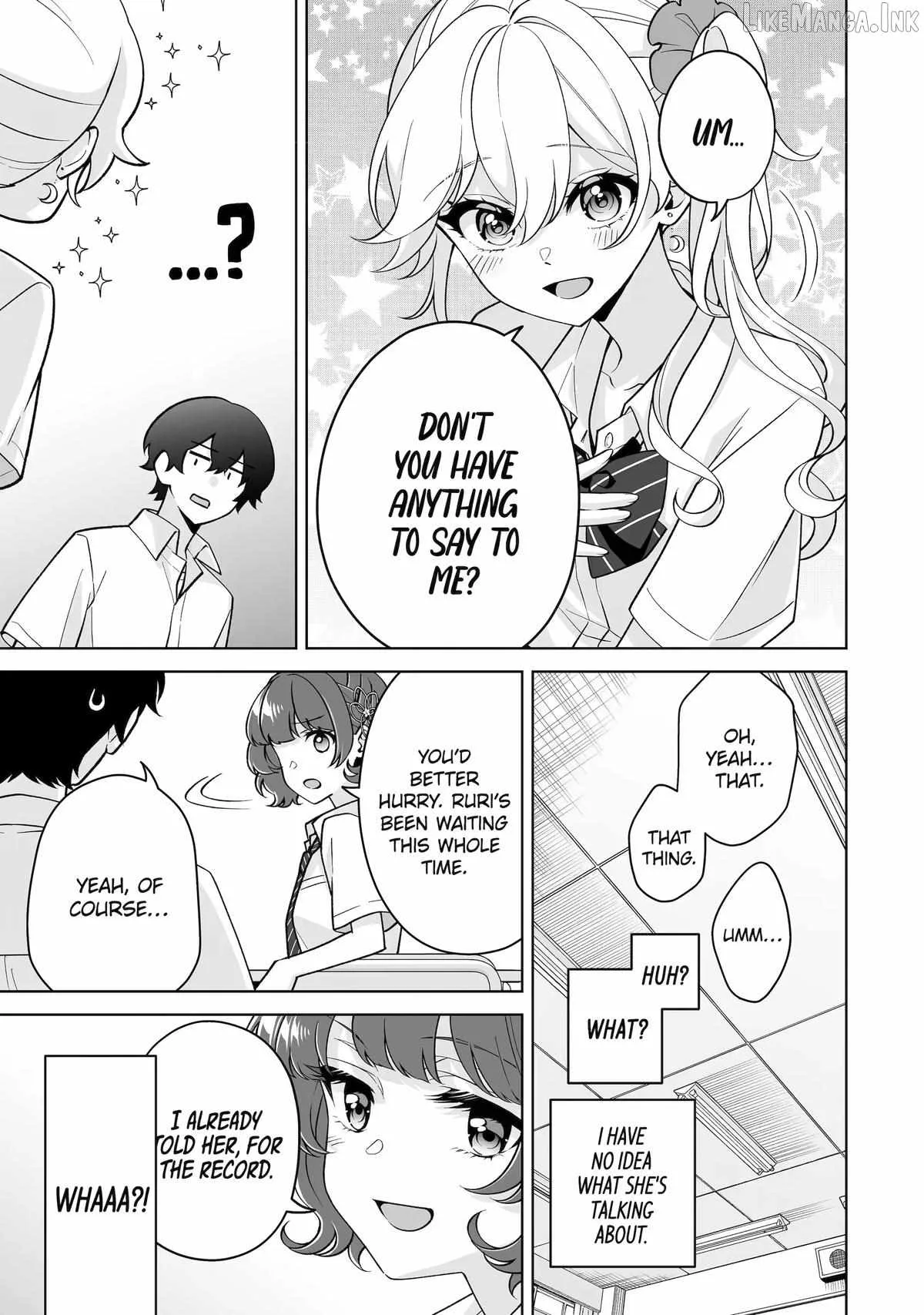 Please Leave Me Alone (For Some Reason, She Wants to Change a Lone Wolf's Helpless High School Life.) Chapter 37 page 21