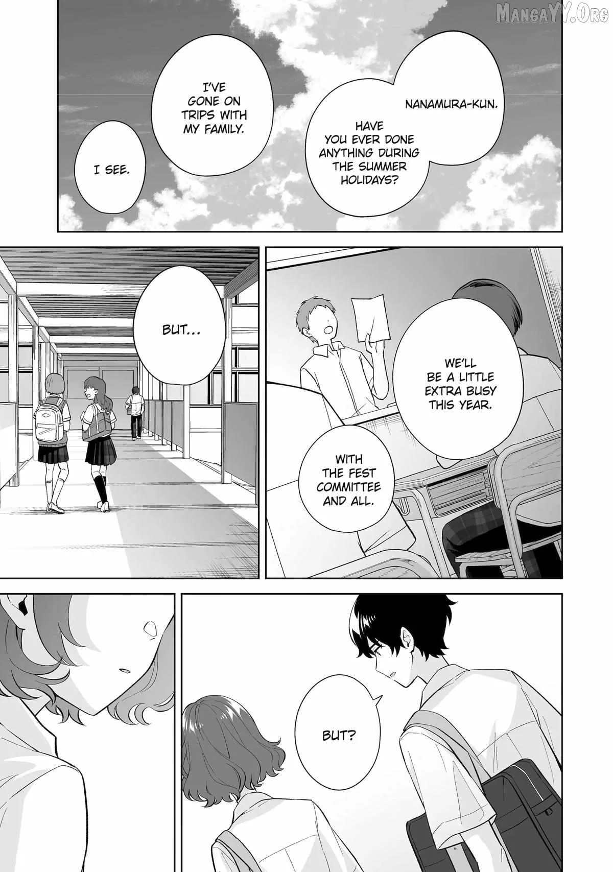 Please Leave Me Alone (For Some Reason, She Wants to Change a Lone Wolf's Helpless High School Life.) Chapter 33 page 25